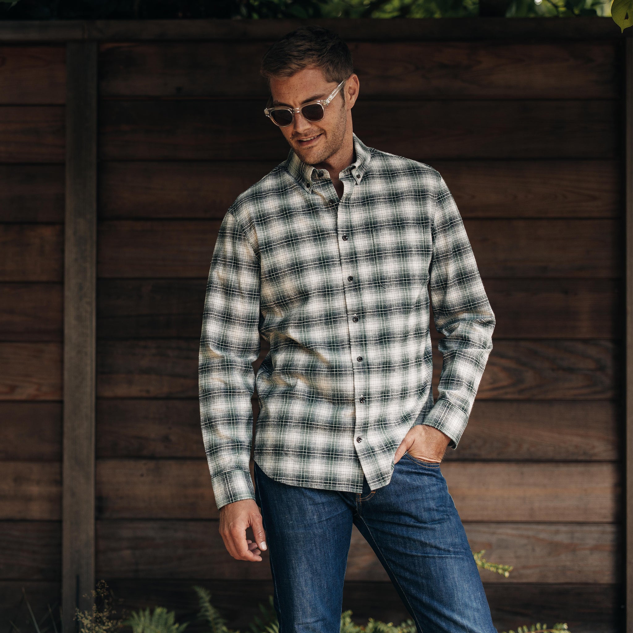 The Jack in Spruce Nep Plaid