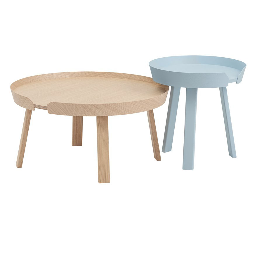 Salontafel Around small light blue