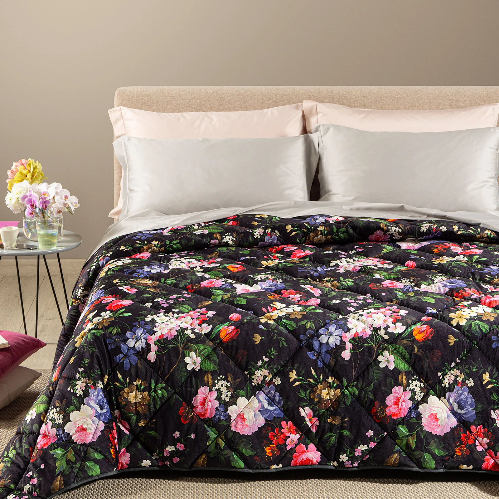 Trapunta In Velluto Mirabel Velluto Matrimoniale Unica Modern