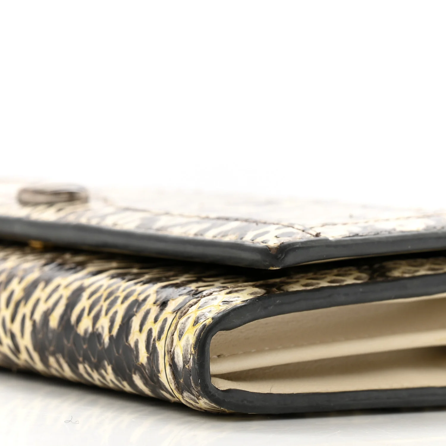 Snakeskin GG Ophidia Wallet On Chain Roccia - Top Club
