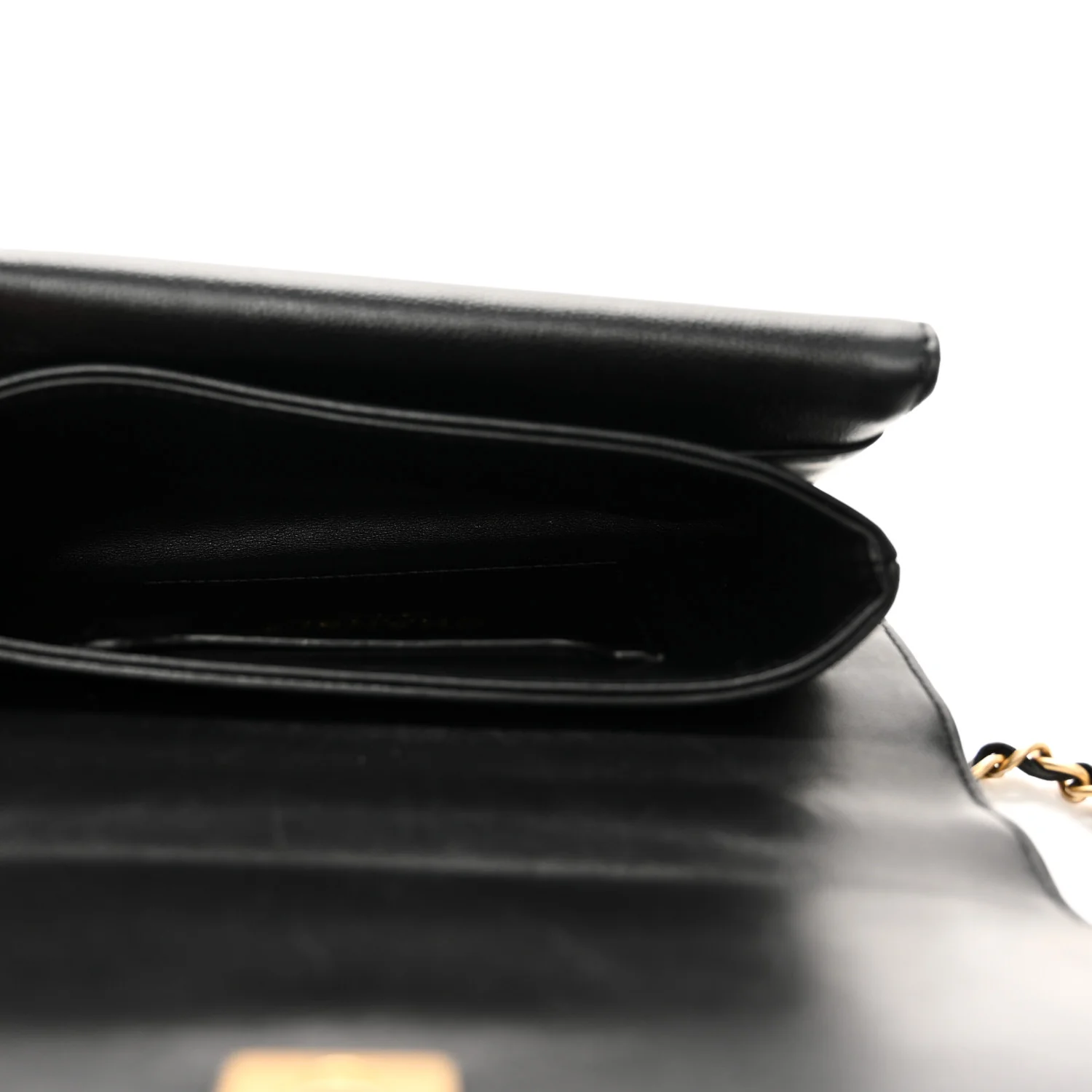Caviar Quilted Mini Top Handle Flap Black - Top Club