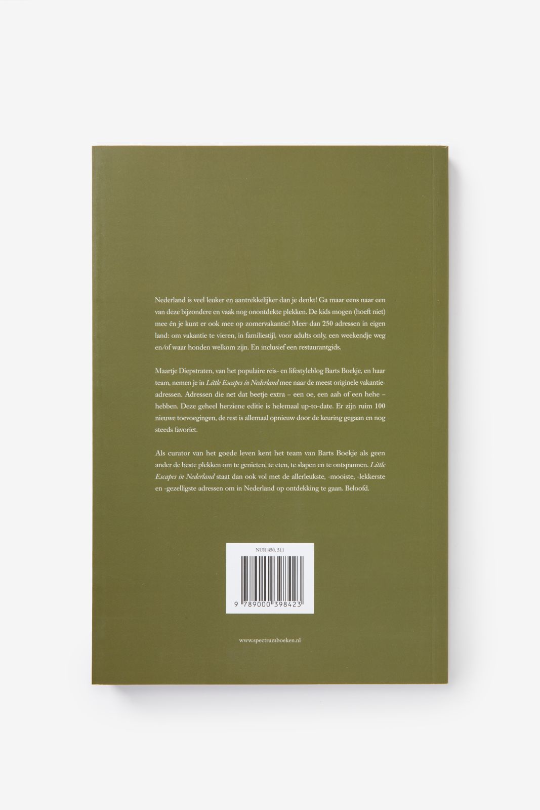 Boek little escapes in Nederland