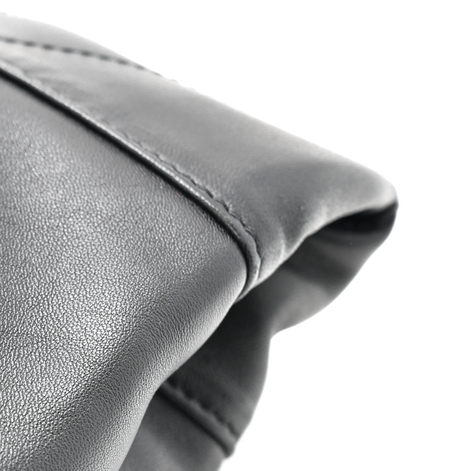 Lambskin Matelasse Monogram Medium Jamie 4.3 Pochon Black - Top Club