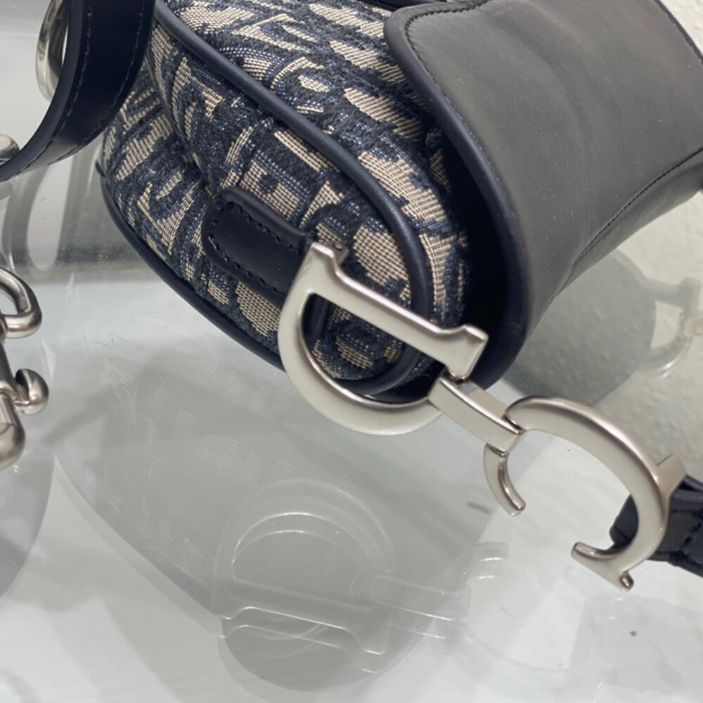 Dior Mini Saddle Bag with Strap - Top Club