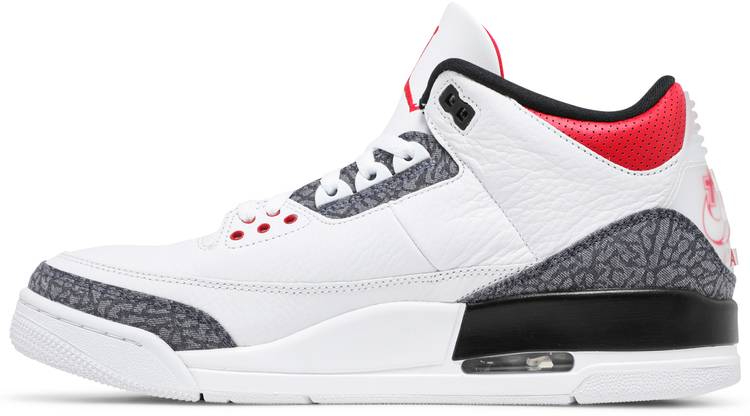 Air Jordan 3 SE-T  Fire Red  Japan Exclusive CZ6433-100 - Sneaker Replica Workshop