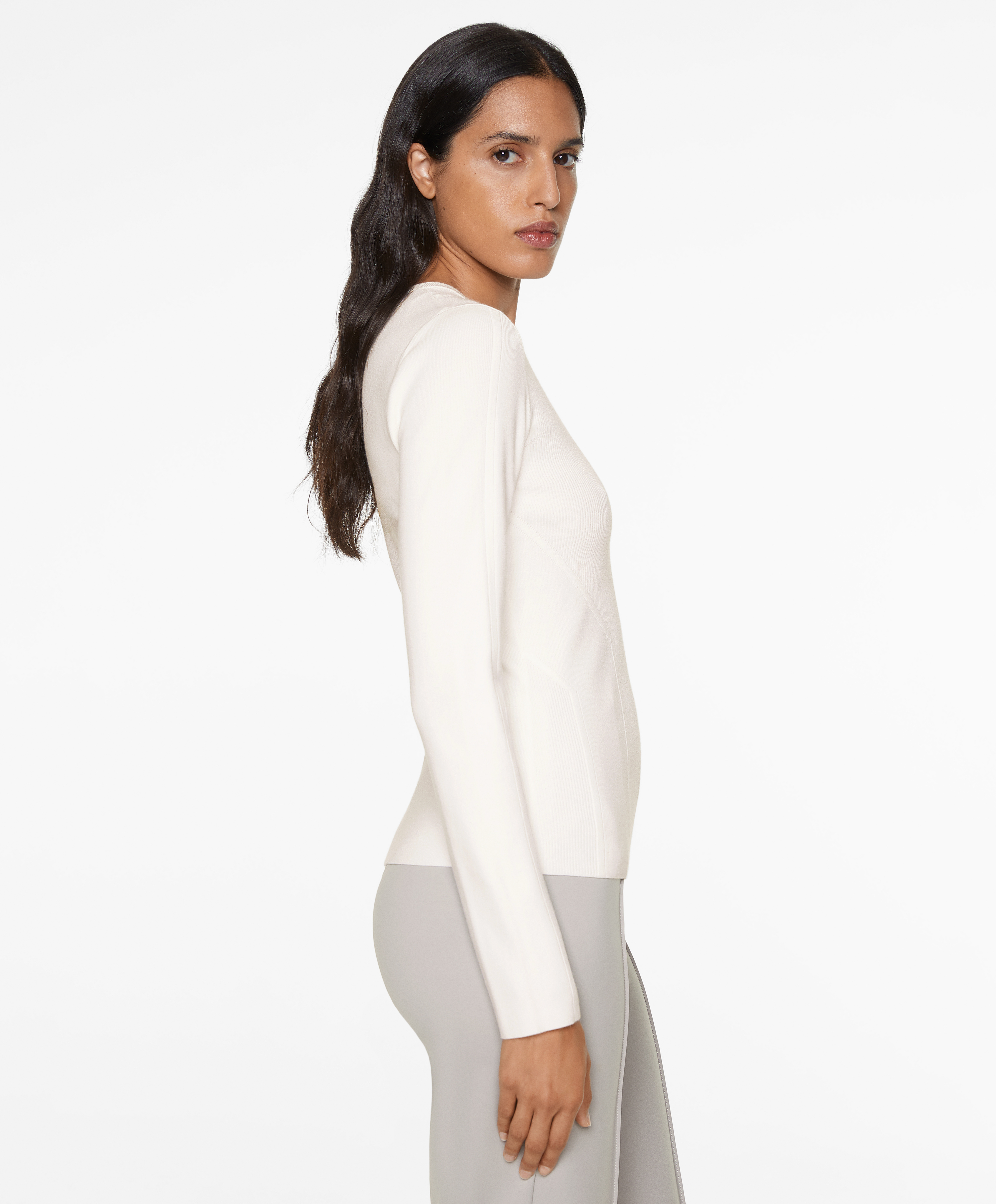 OYSHO Textured knit top