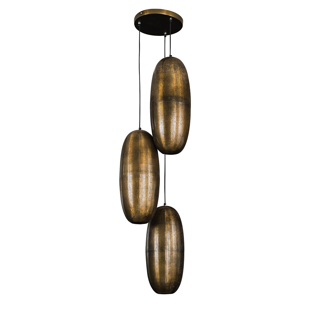 Hanglamp Space getrapt brons