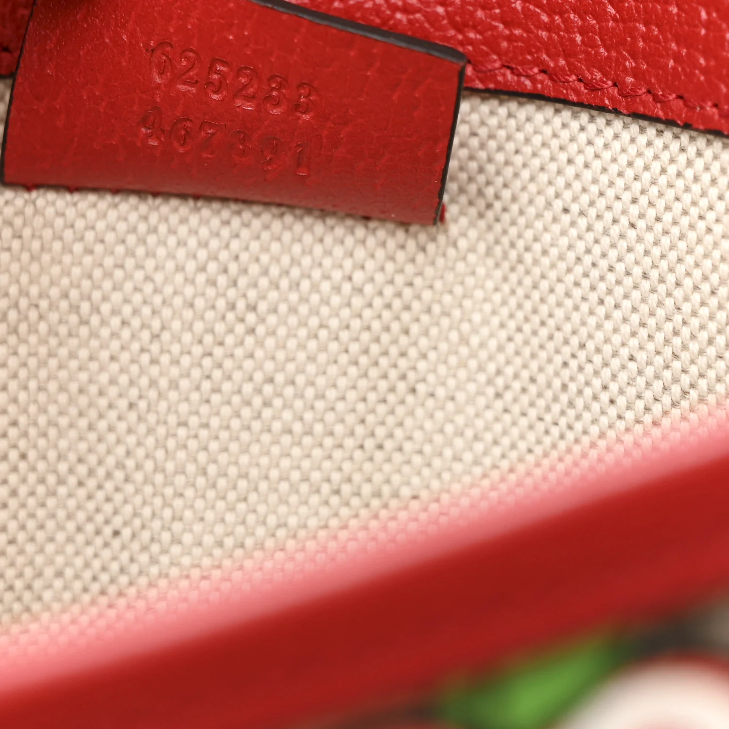 GG Supreme Monogram Apple Interlocking G Belt Bag Beige Multicolor Lobster Red - Top Club
