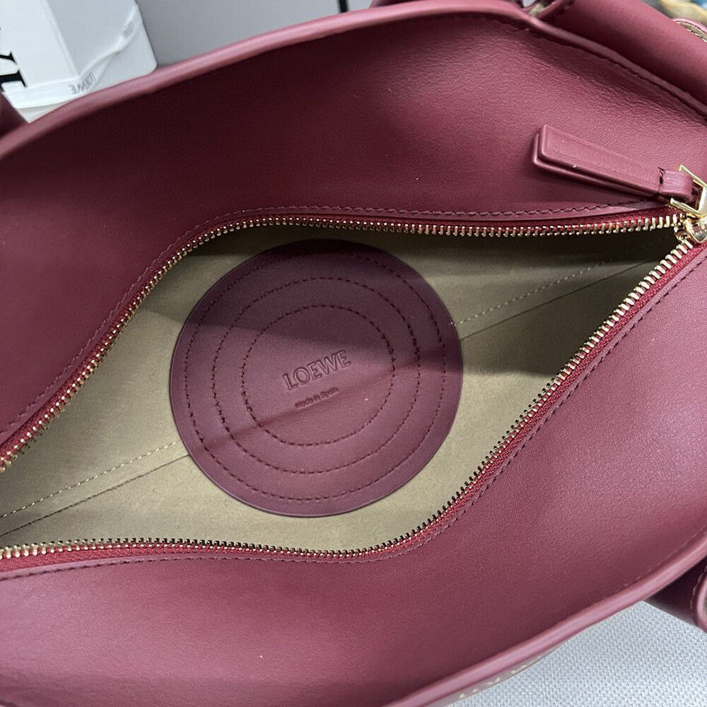 Loewe Small Paseo bag in shiny nappa calfskin(high-end grade) - Top Club
