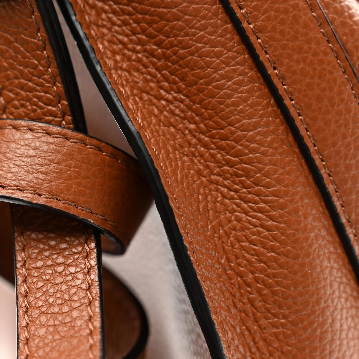 Calfskin Medium Marcie Round Crossbody Bag Tan - Top Club