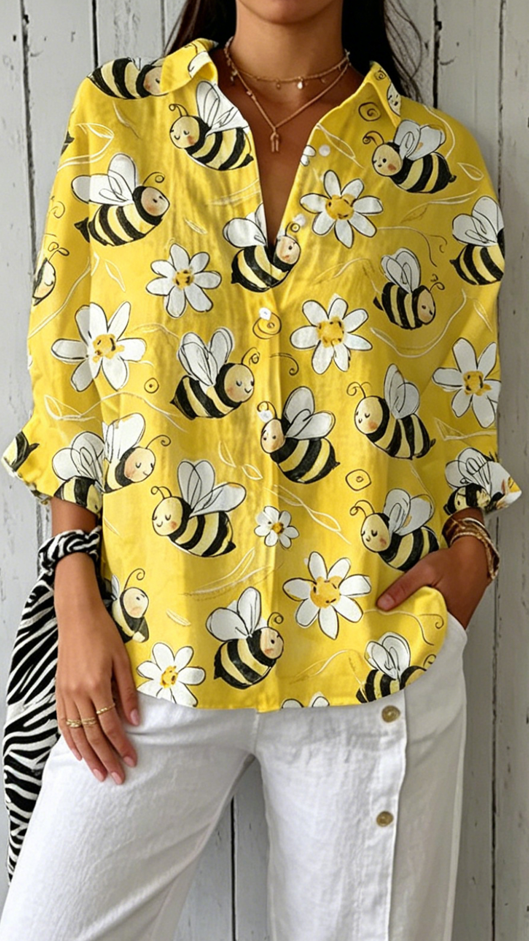 Women's Blue Floral Print Polyester Shirt - Nordfashionstorm - Women's Clothing, Fashion for You - Nordfashionstorm.com