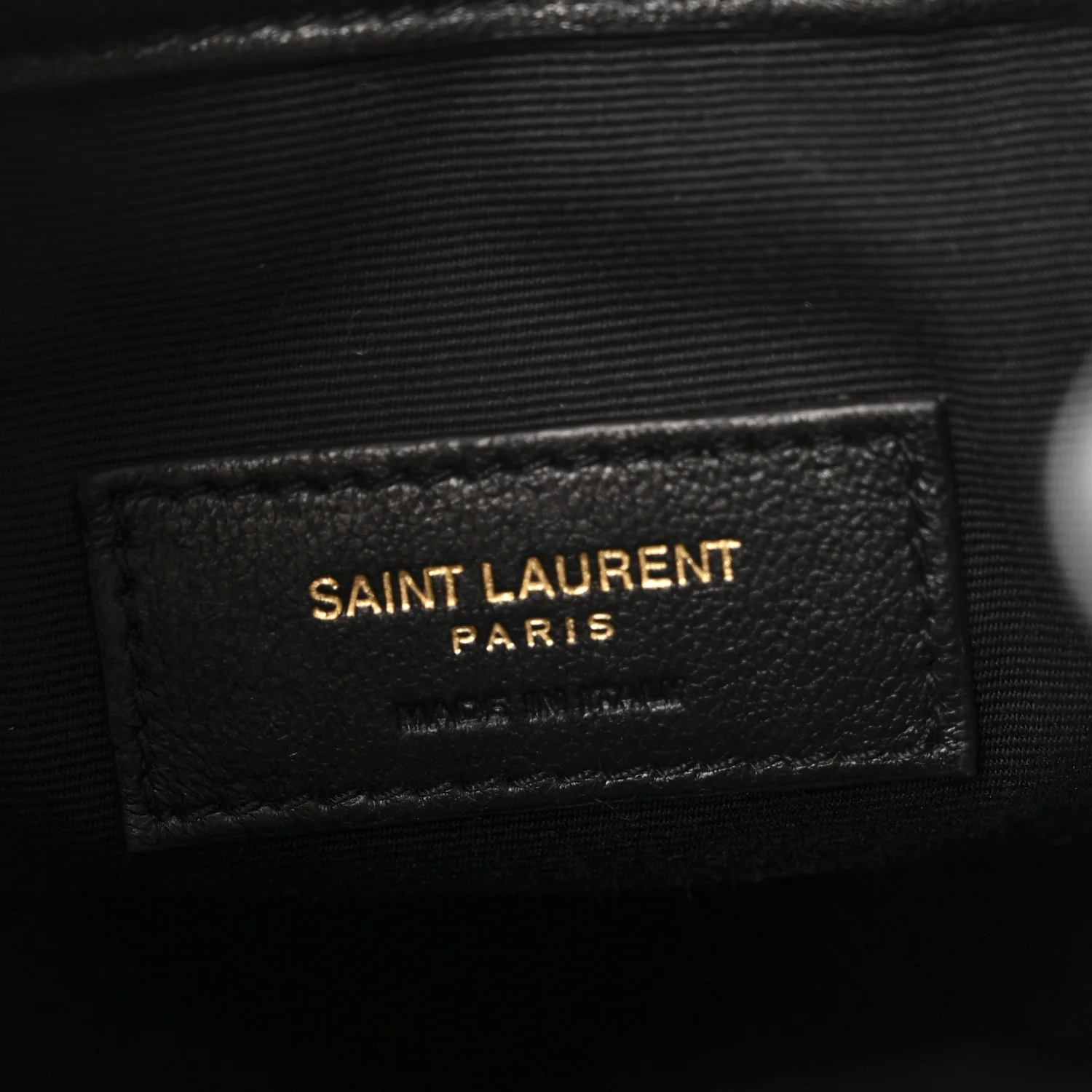 Lambskin Matelasse Monogram Joe Nano Bucket Bag Black - Top Club