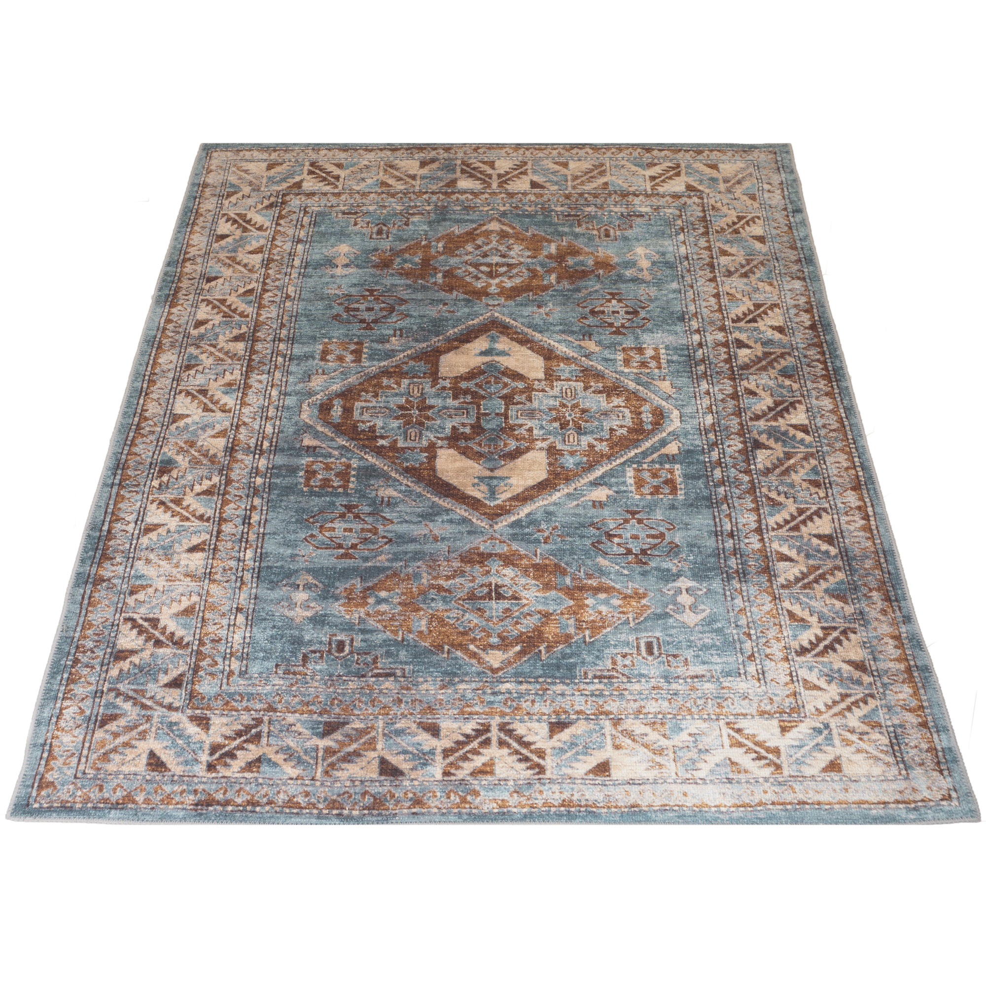 Vloerkleed Laria Blue 3 - 160 x 230 cm