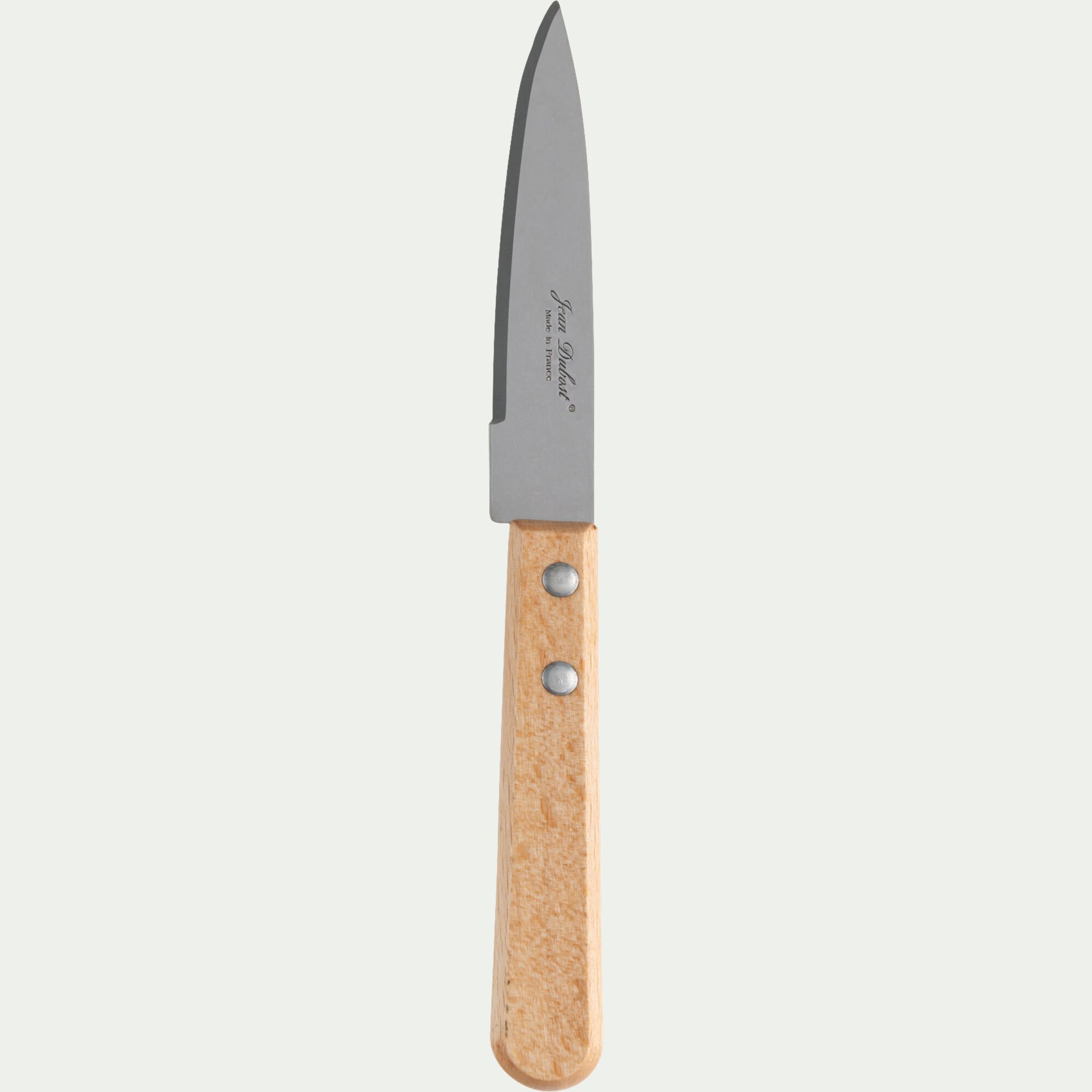 SOLEN - Couteau d'office en bois de hêtre et inox - naturel