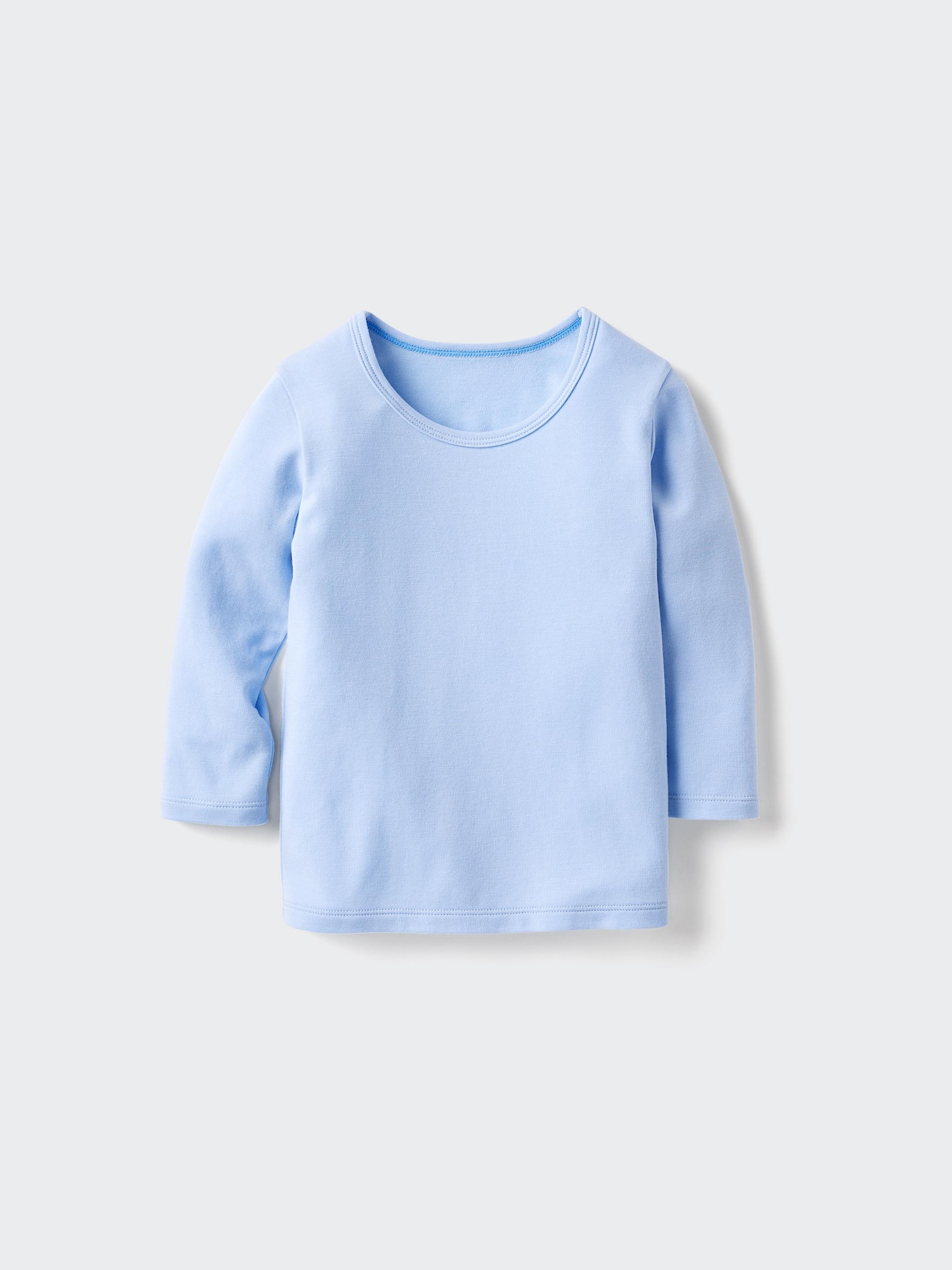 HEATTECH Cotton Crew Neck Long Sleeve T-Shirt