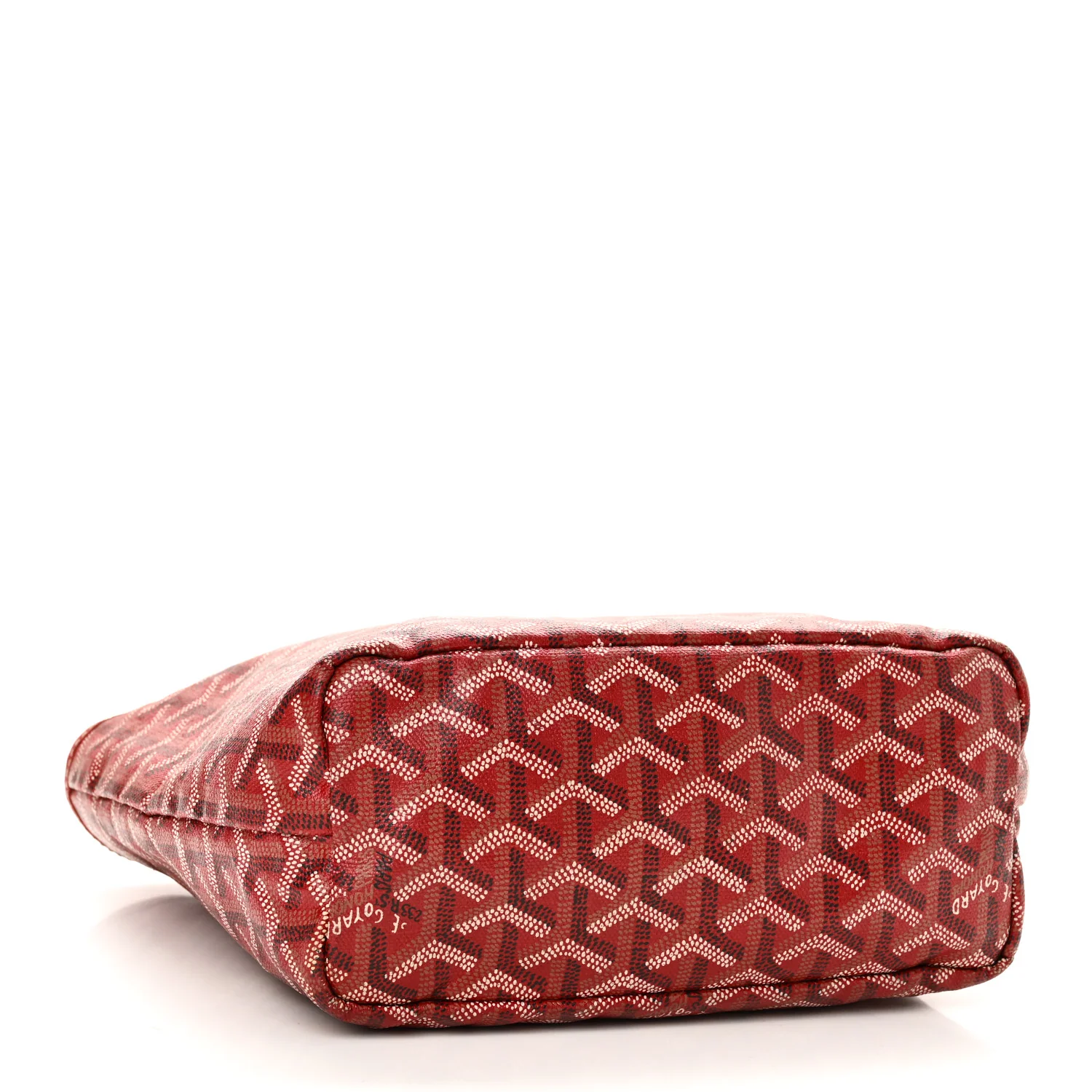 Goyardine Saint Louis Junior Jr PM Tote Red - Top Club