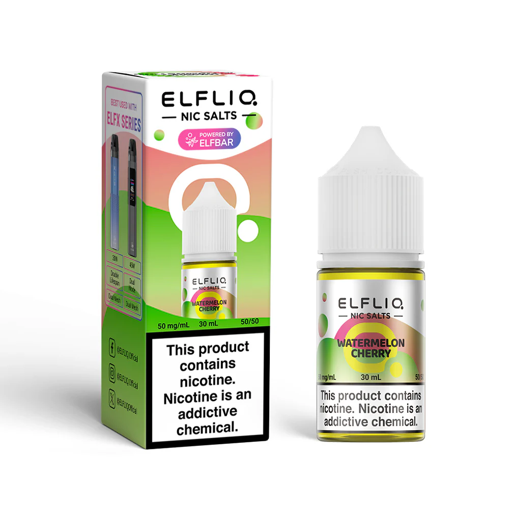 ELFLIQ e-líquidos de sais de nicotina 30ml