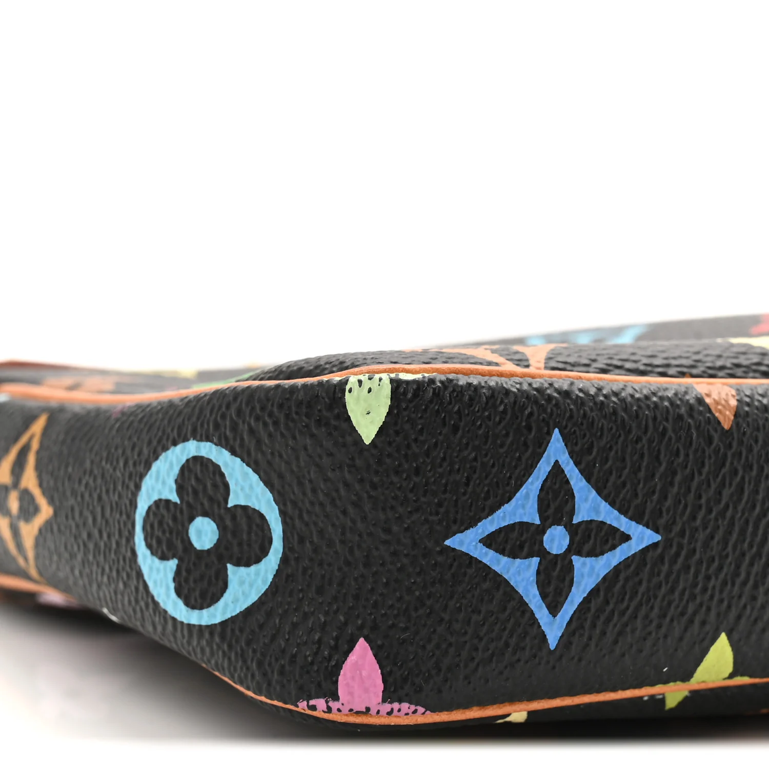 Monogram Multicolor Pochette Accessories Black - Top Club