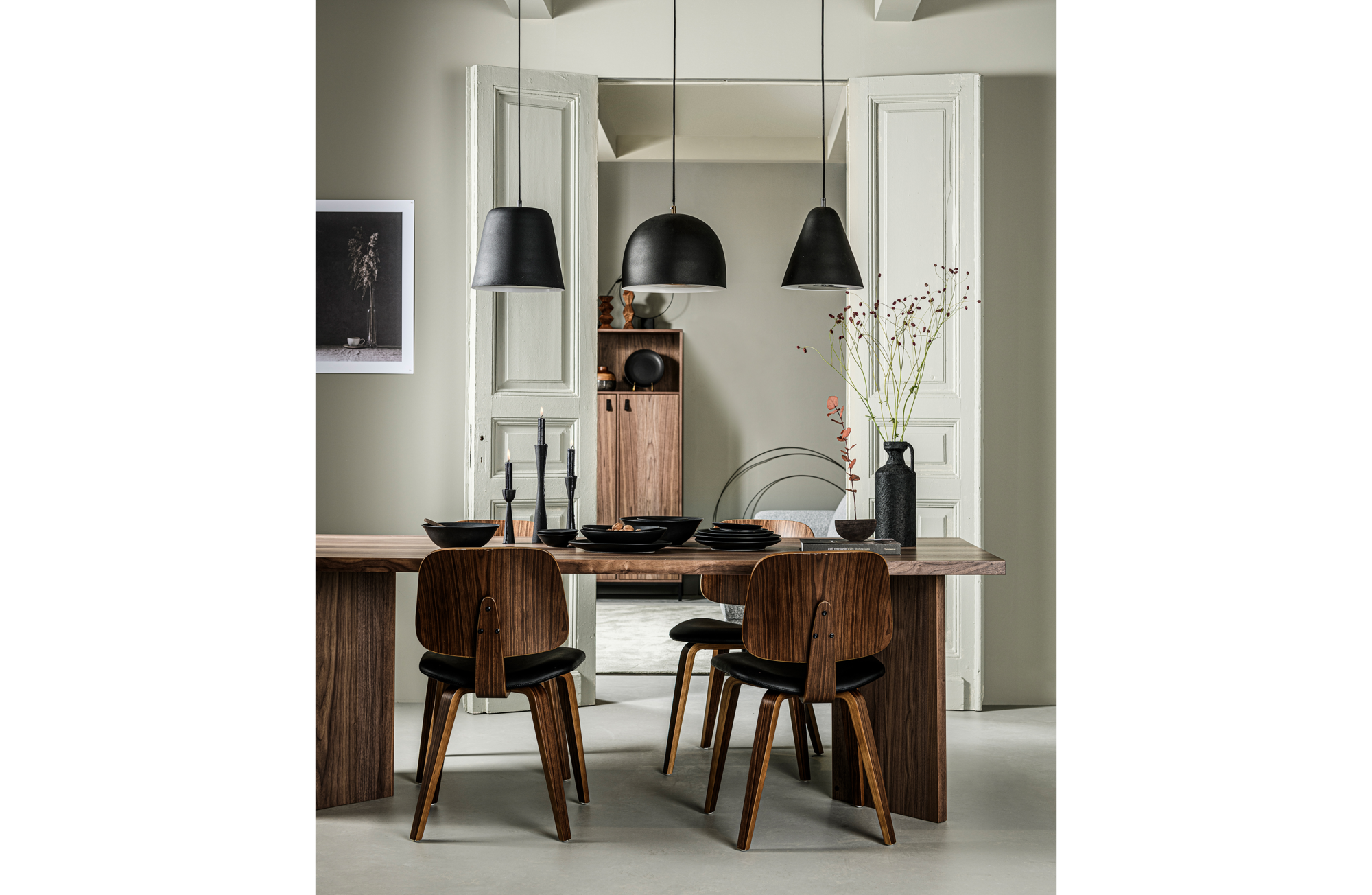 vtwonen eetkamerstoel Classic Eetkamerstoel Classic - Zwart