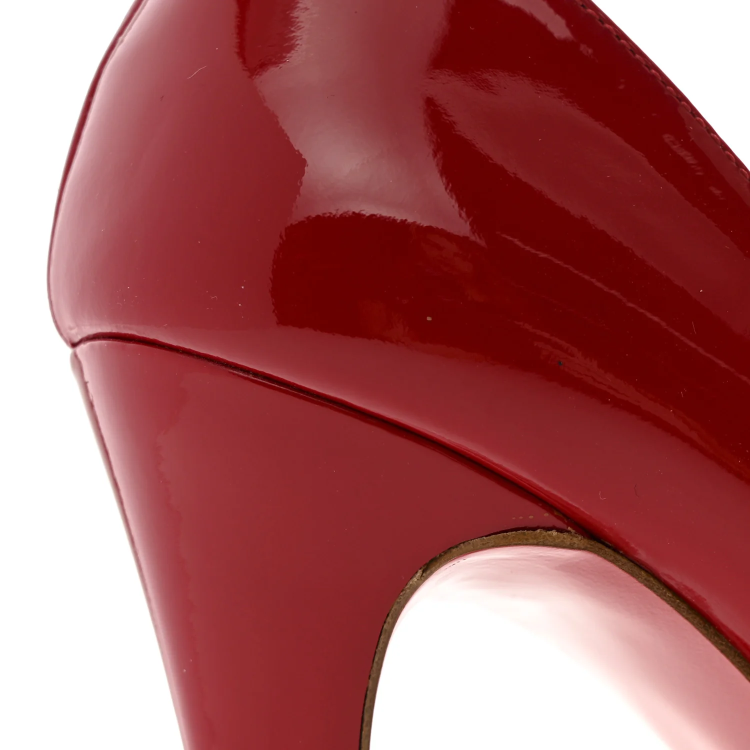 Patent Rolando 120 Pumps 39 Loubi Red - Top Club