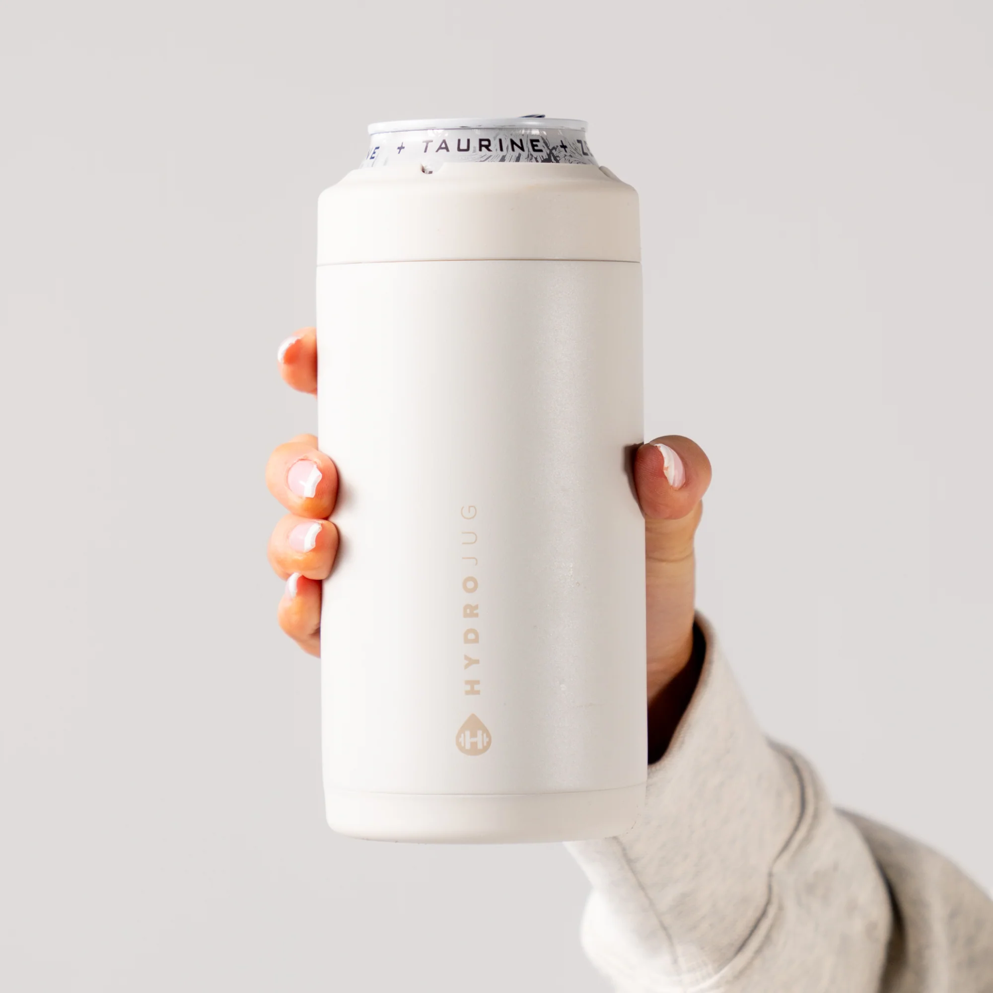 Can Cooler 16oz FreeSip® Stainless Steel Water Bottle - Linen