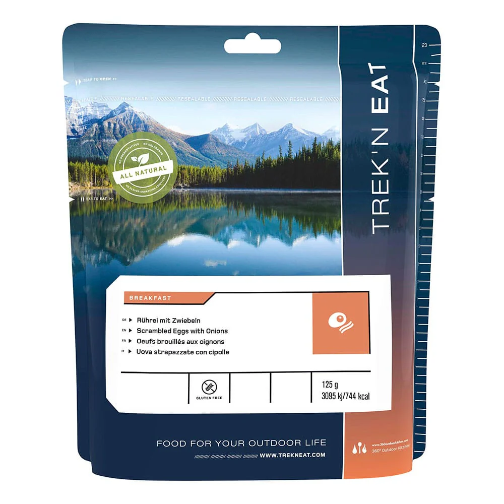 Trek'n Essen freeze-dried breakfast 125 g - Scrambled eggs with onion