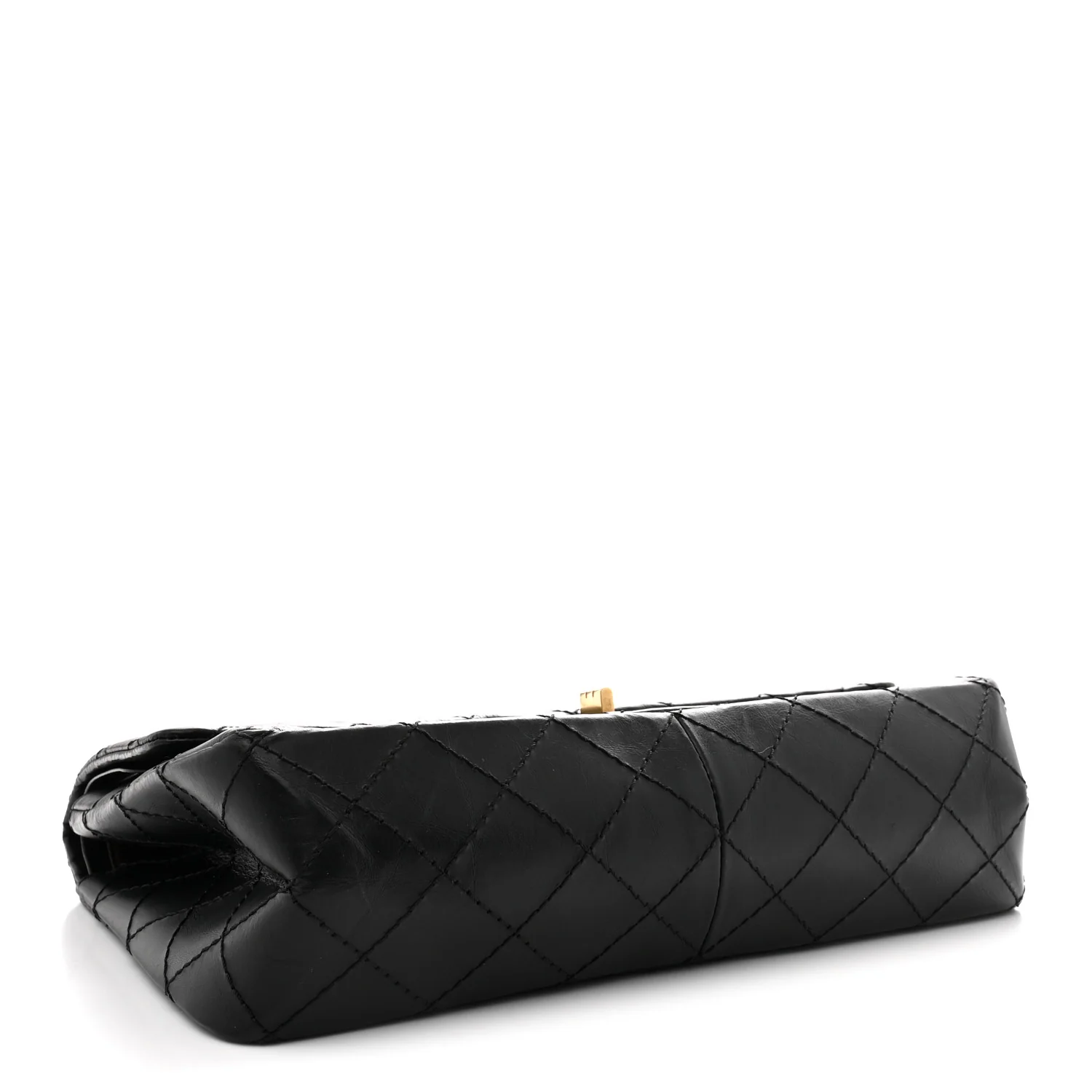 Aged Calfskin Quilted 2.55 Reissue 226 Flap Black - Top Club