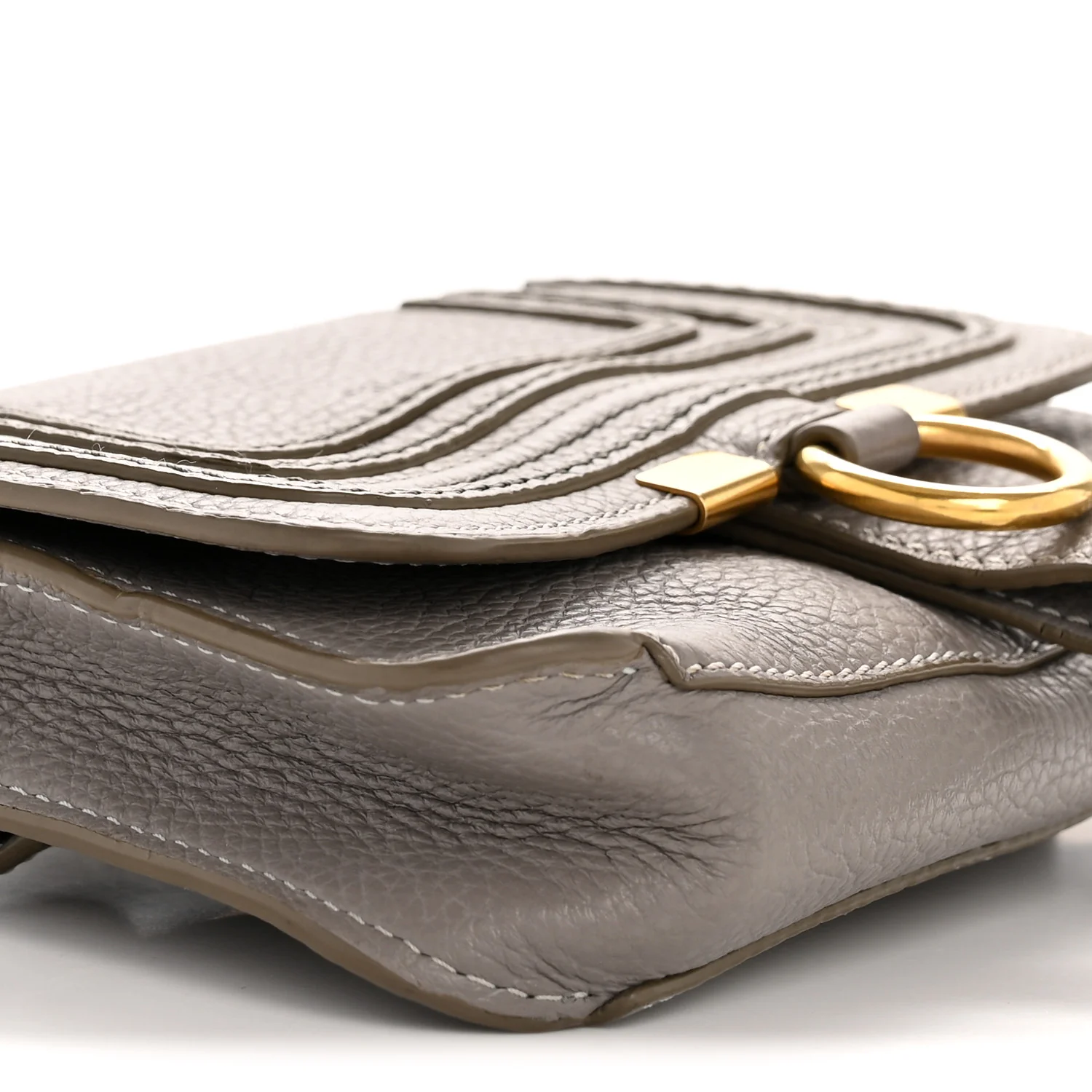Calfskin Marcie Convertible Belt Bag Cashmere Grey - Top Club