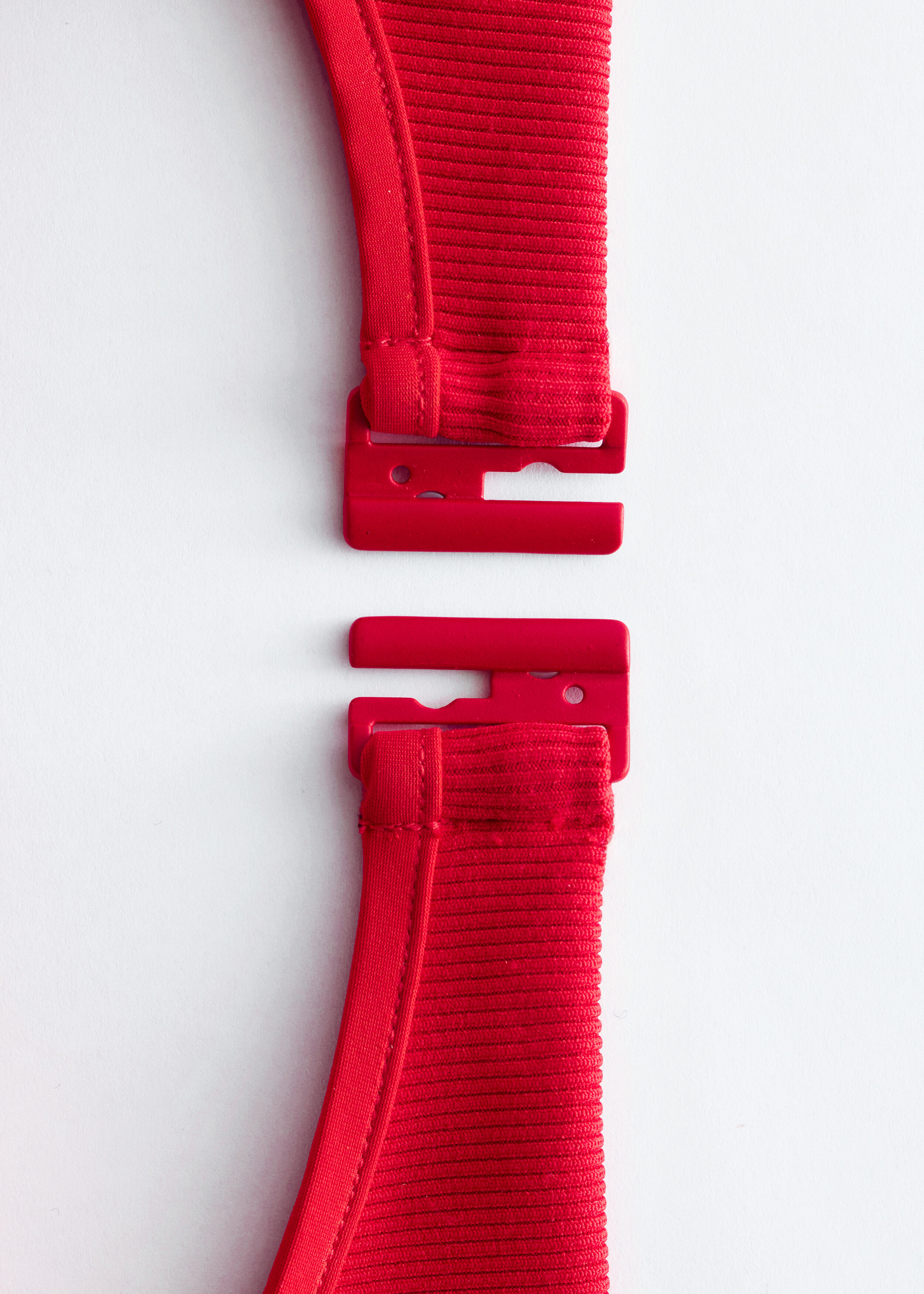 & Other Stories RIBBED BANDEAU BIKINI TOP