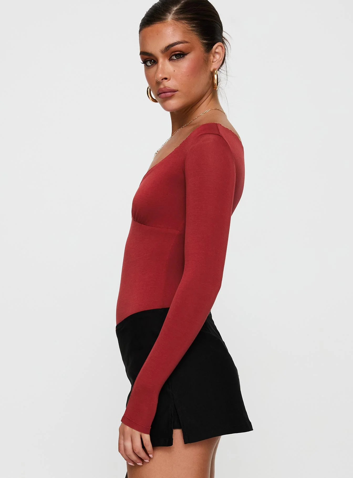 Loveydove Bodysuit Burgundy