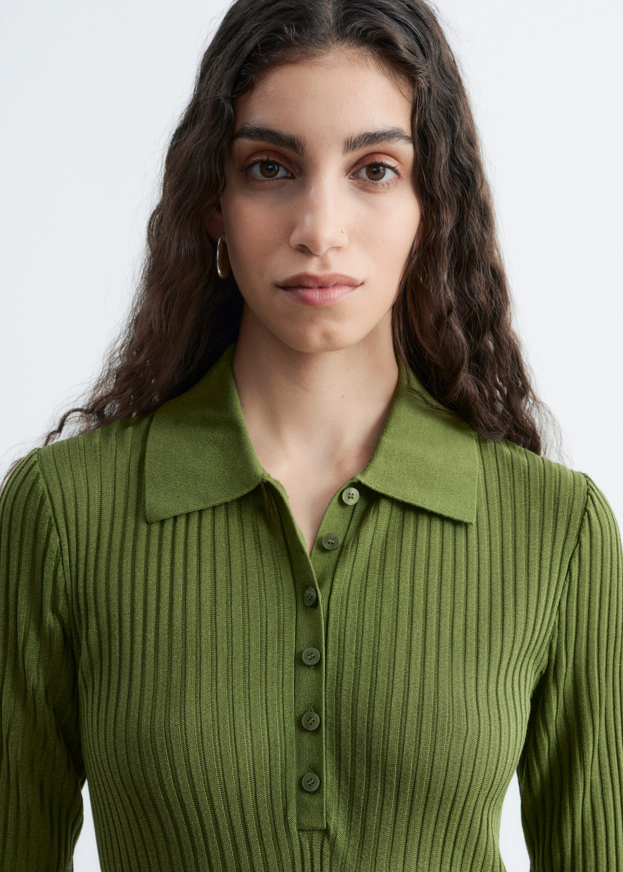 & Other Stories KNITTED MINI DRESS