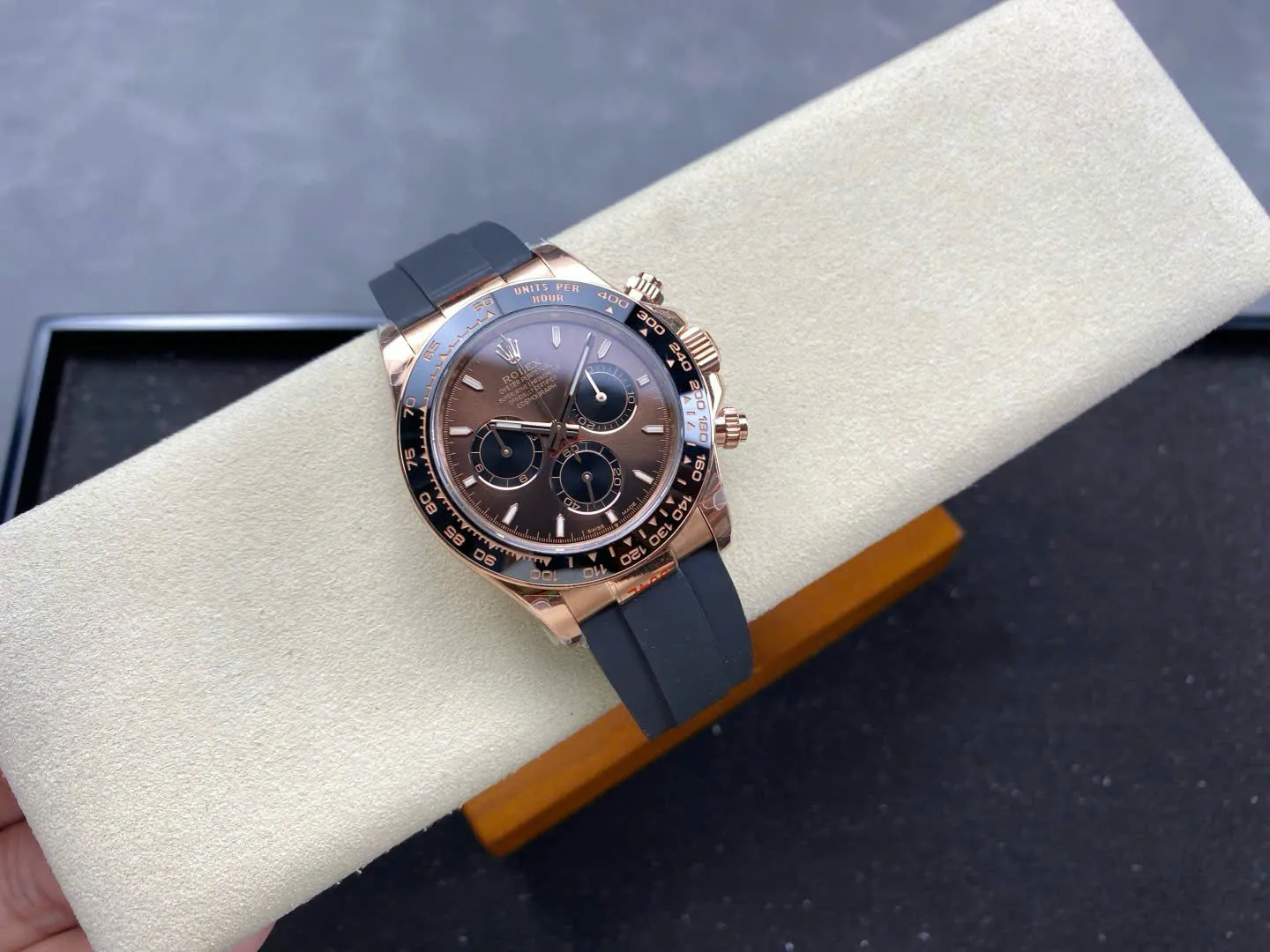 Superclone Rolex Daytona 40 mm 126515LN Bright Chocolate Dial