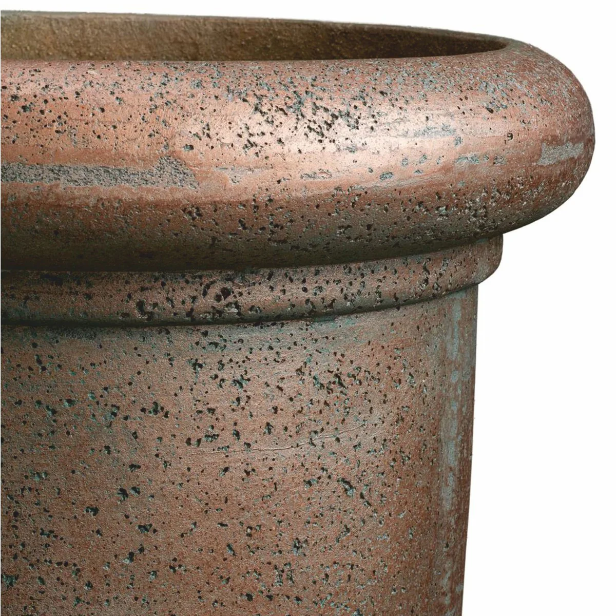 Luxury flower pot bronze Ø 60 x H. 60 cm - luxury garden decoration