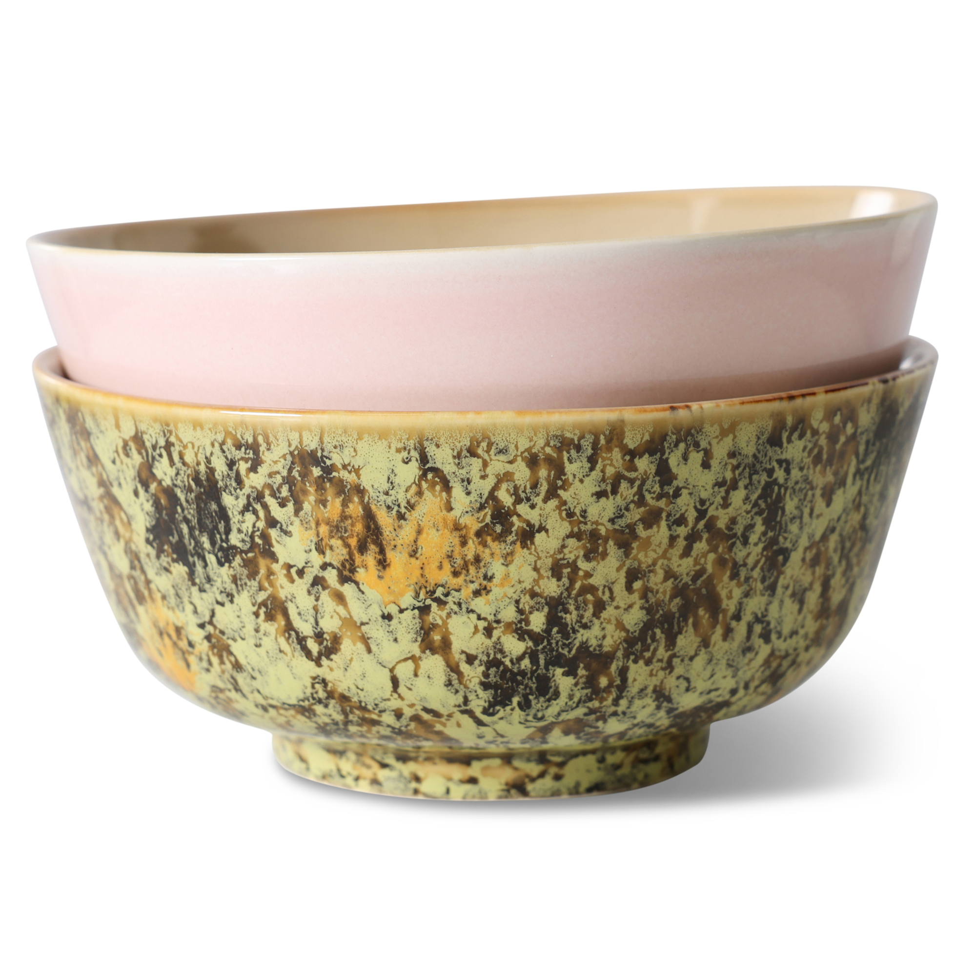 Servies 70's Ceramics ramen schaal Ascend - set van 2