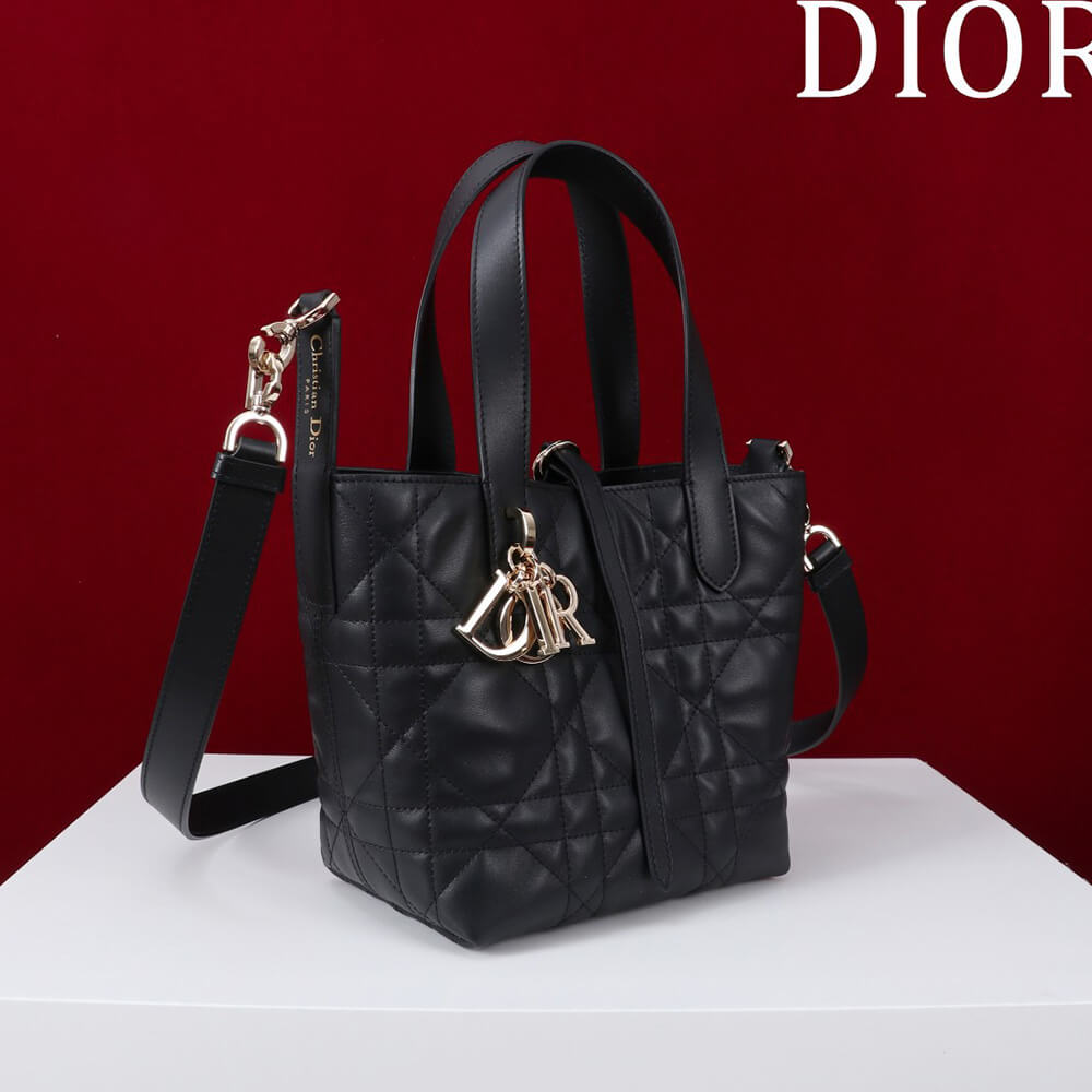 Small Dior Toujours Vertical Tote Bag(high-end grade) - Top Club