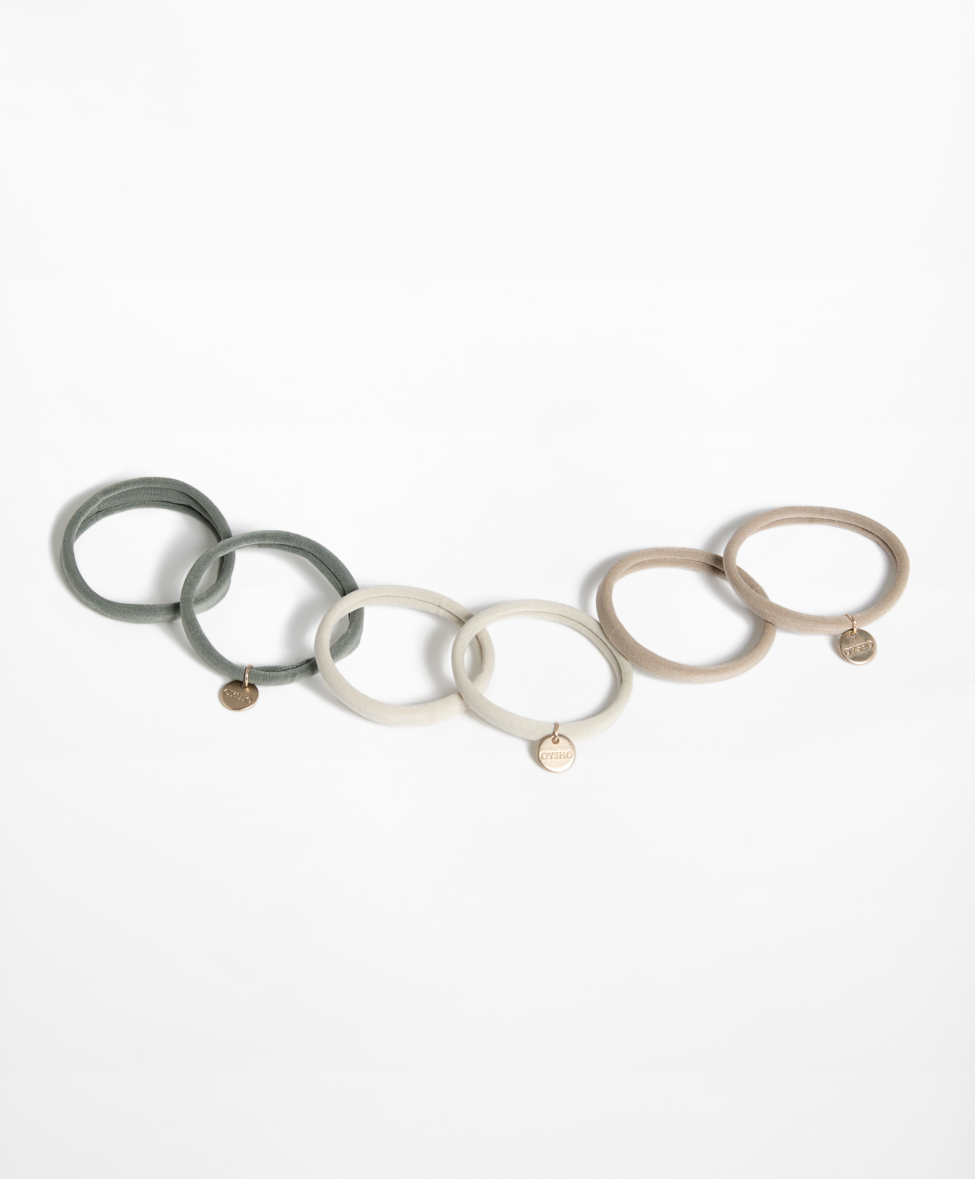 OYSHO 6 Oysho plaque hair ties
