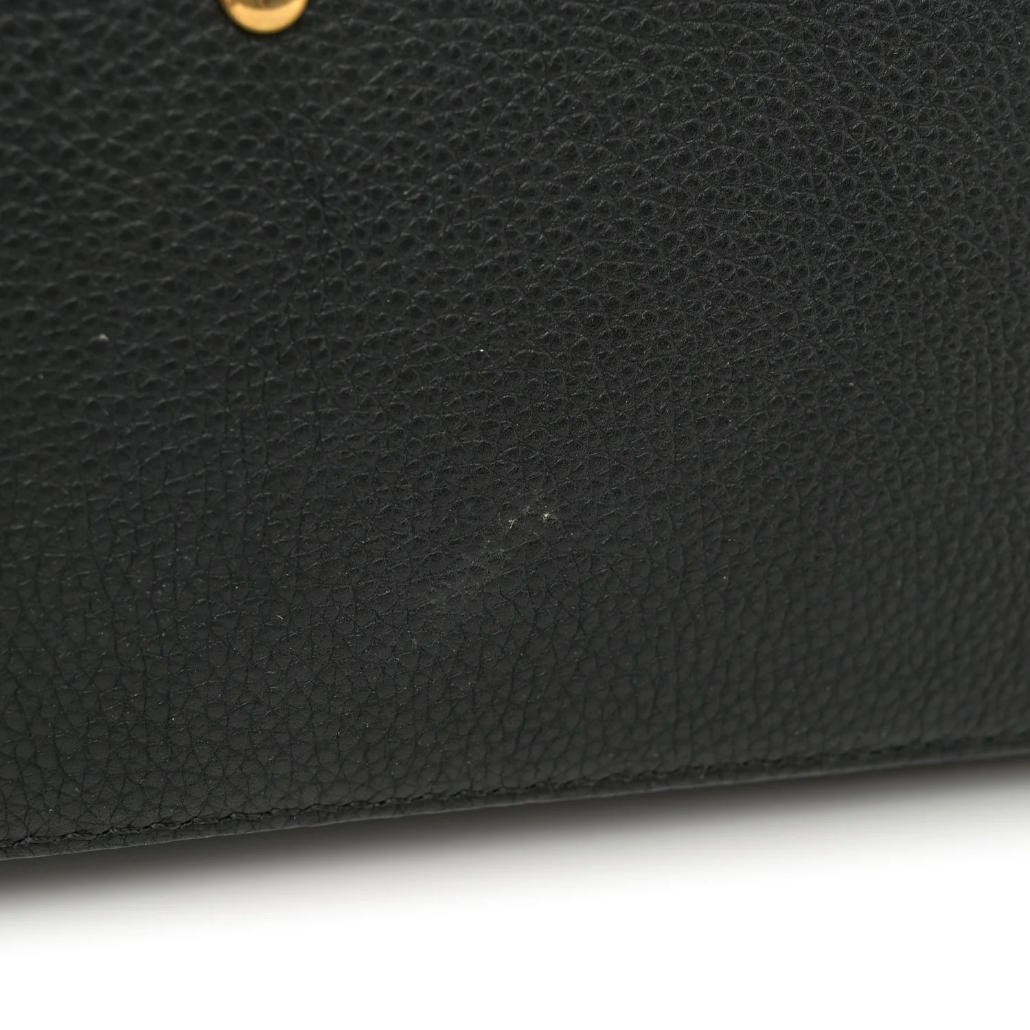 Grainy Calfskin VLogo Escape Hobo Bag Black - Top Club
