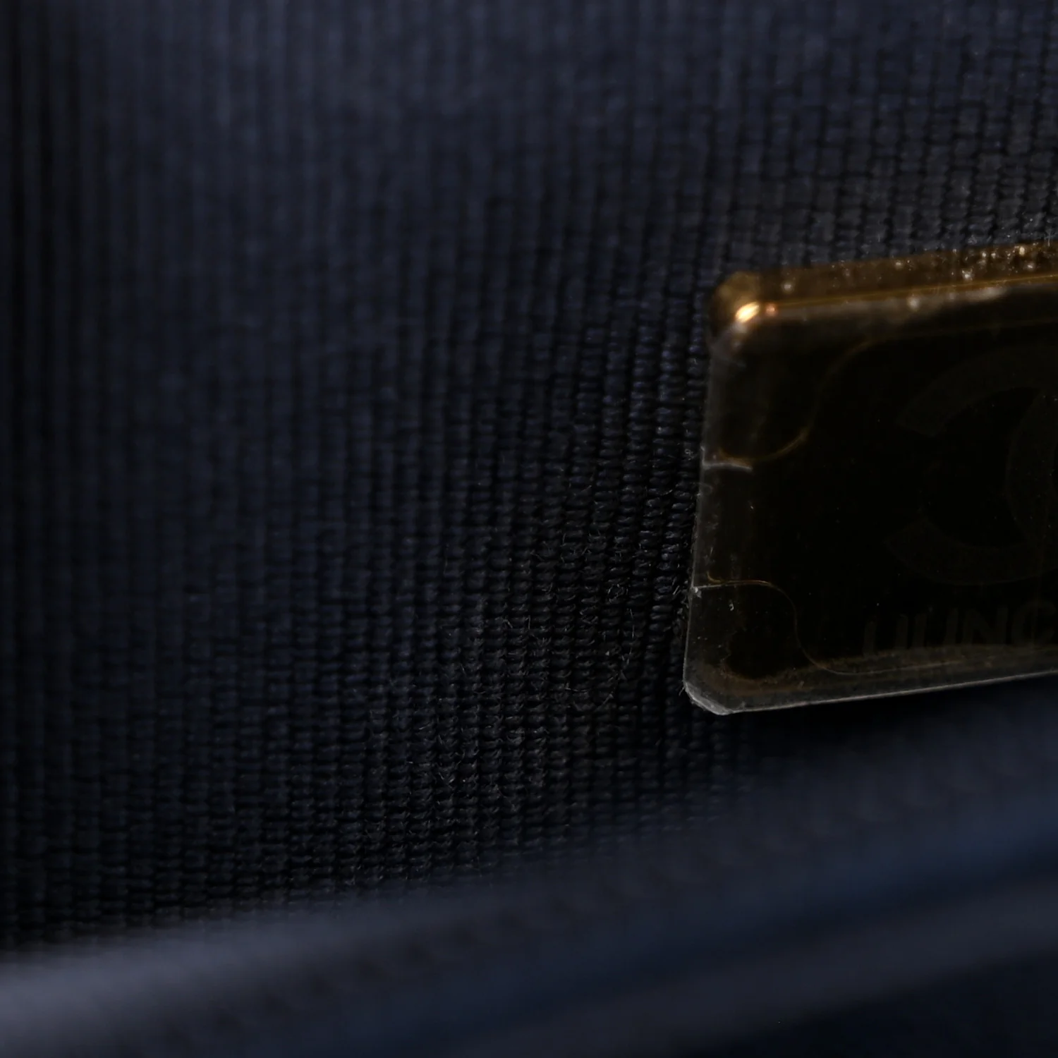 Lambskin Quilted Hold The Line Wallet On Chain WOC Dark Blue - Top Club