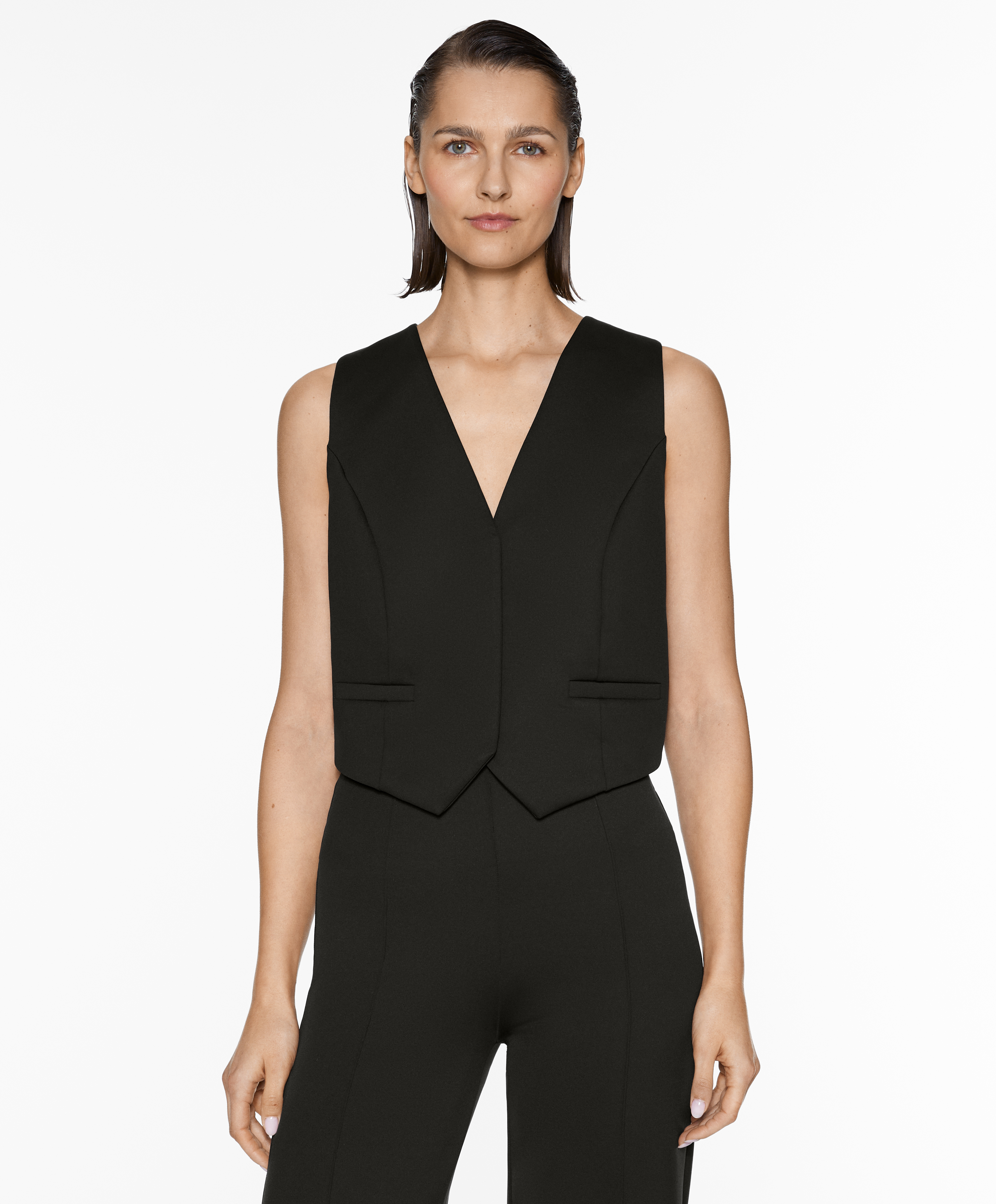 OYSHO Neoprene-effect waistcoat