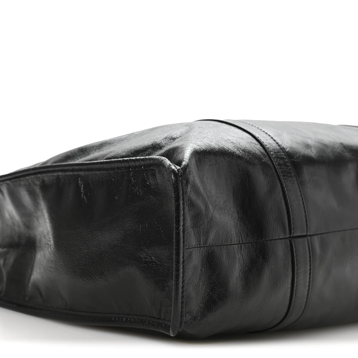 Soft Lux Large Shopping Tote Black - Top Club