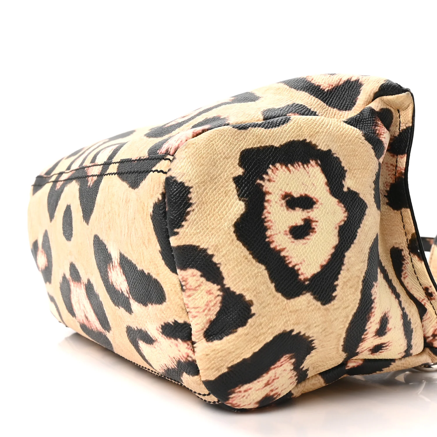 Calfskin Leopard Print Small Pandora Multicolor - Top Club