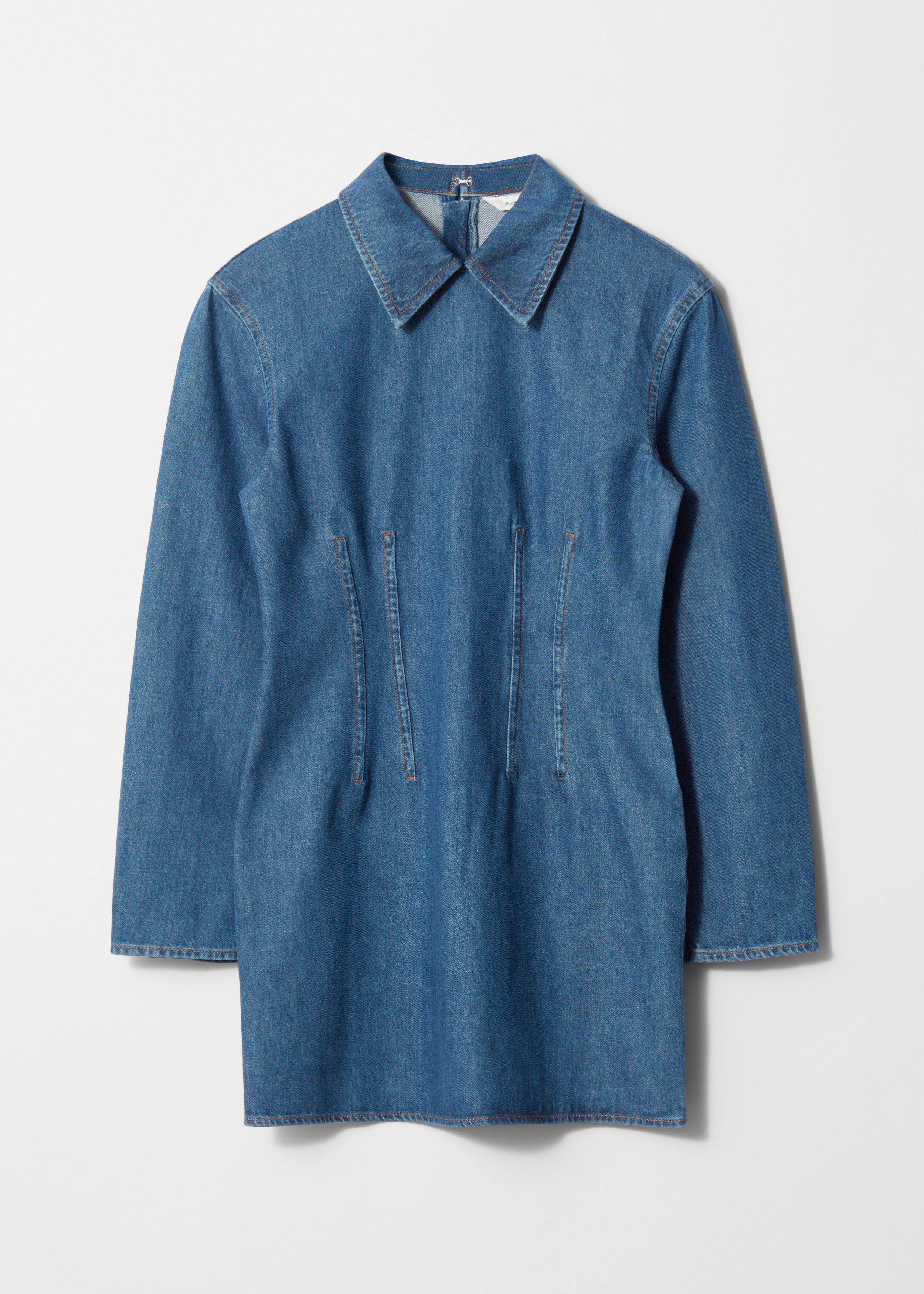 & Other Stories DENIM MINI DRESS