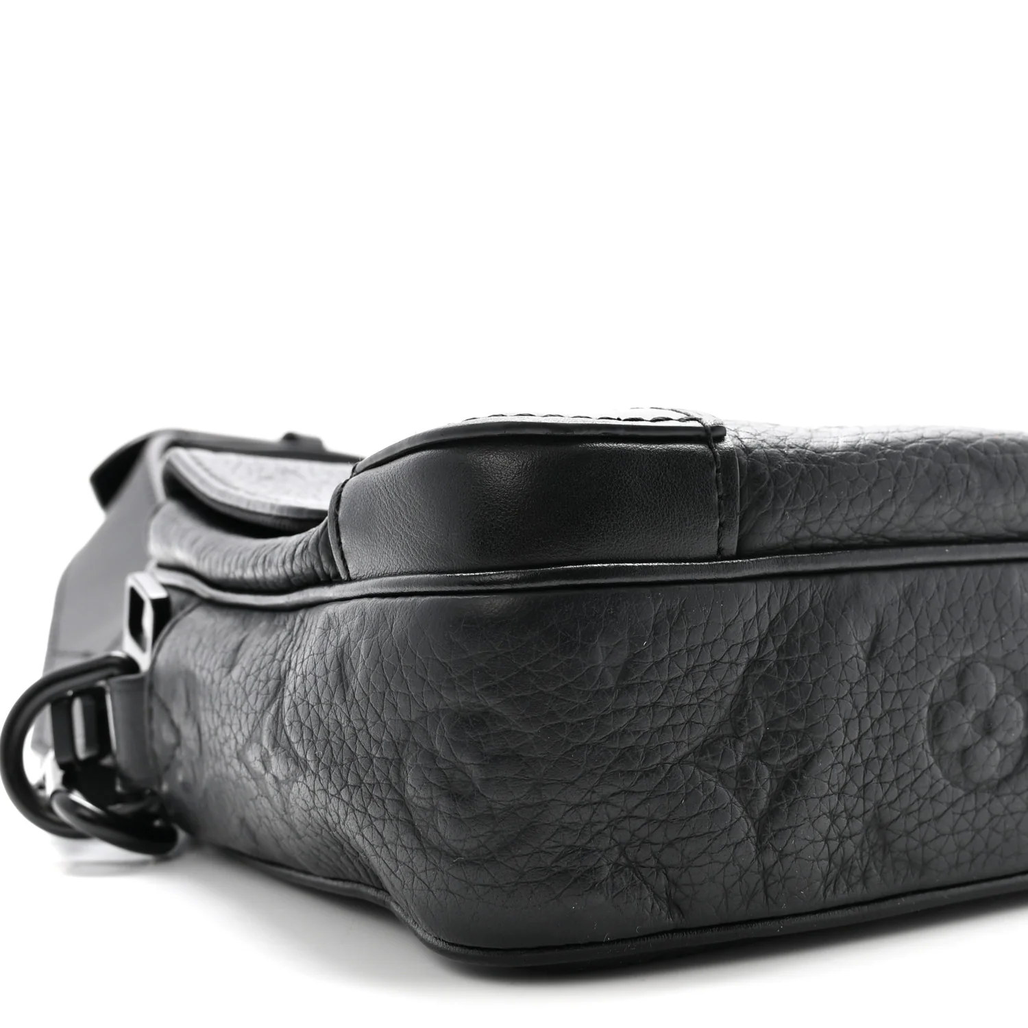 Taurillon Monogram Steamer Messenger Black - Top Club