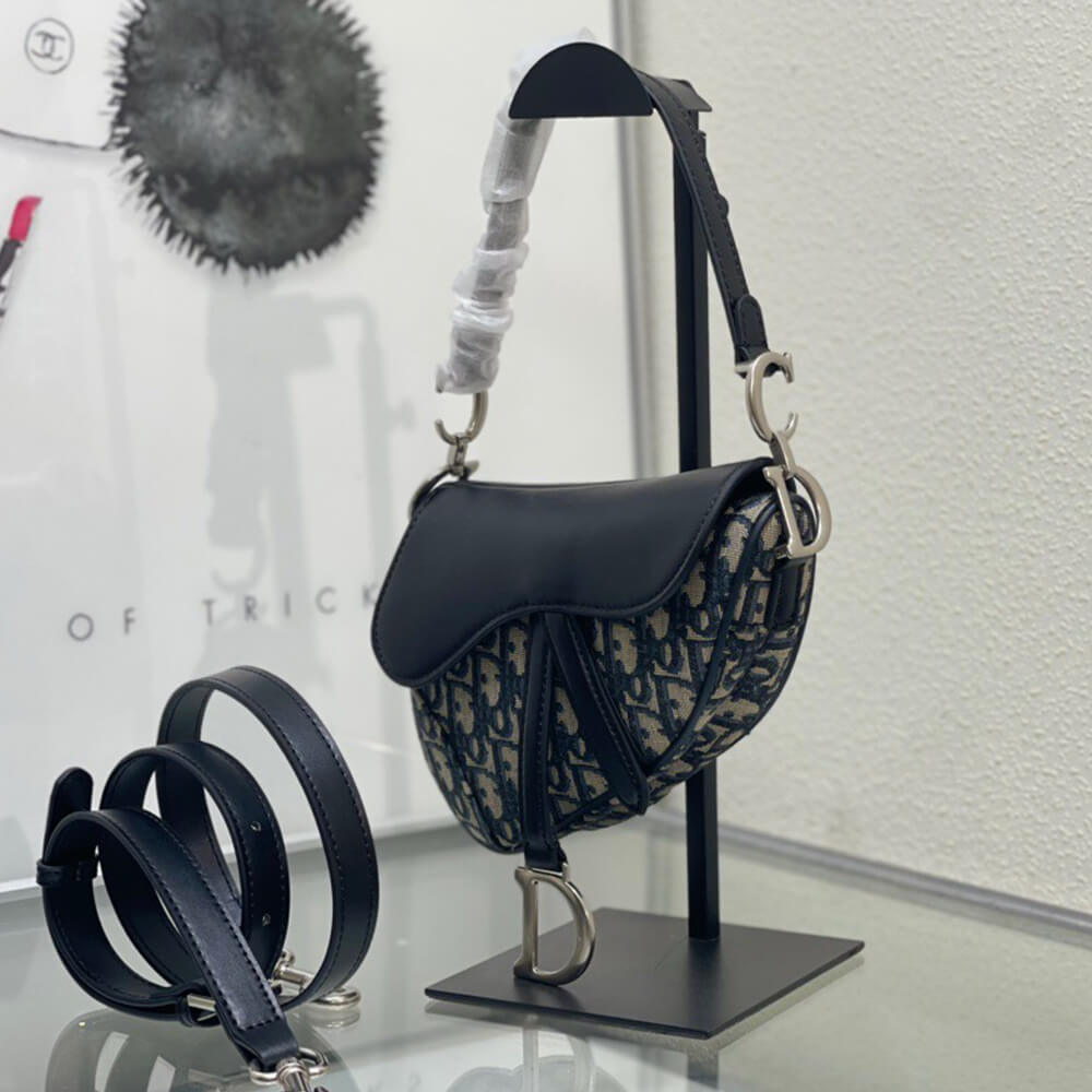 Dior Mini Saddle Bag with Strap - Top Club