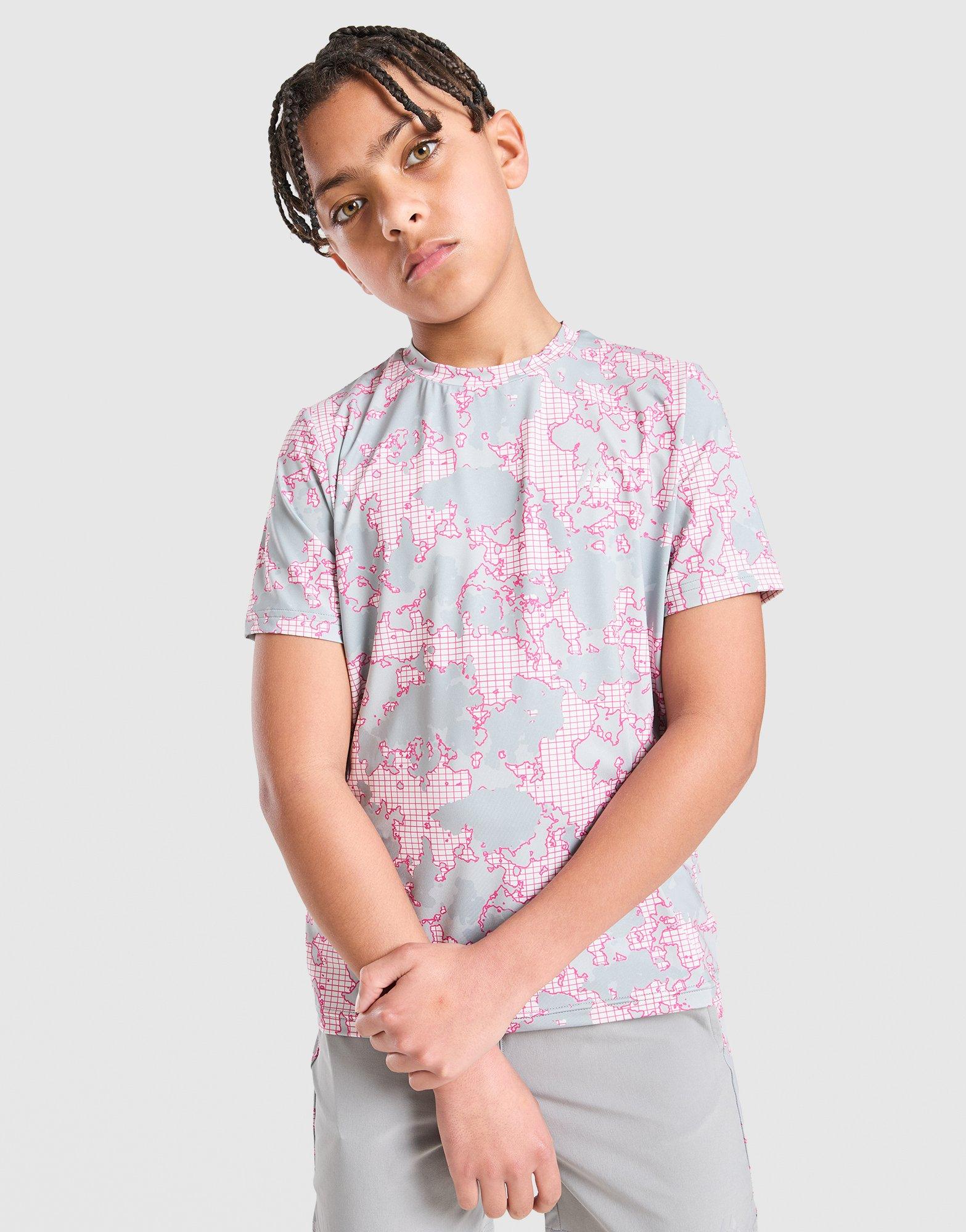 MONTIREX Camo All Over Print T-Shirt Junior