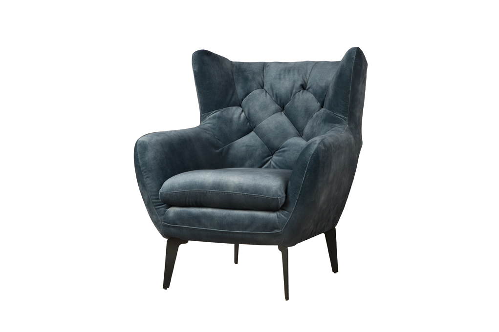 Fauteuil Bomba Blauw - set van 2