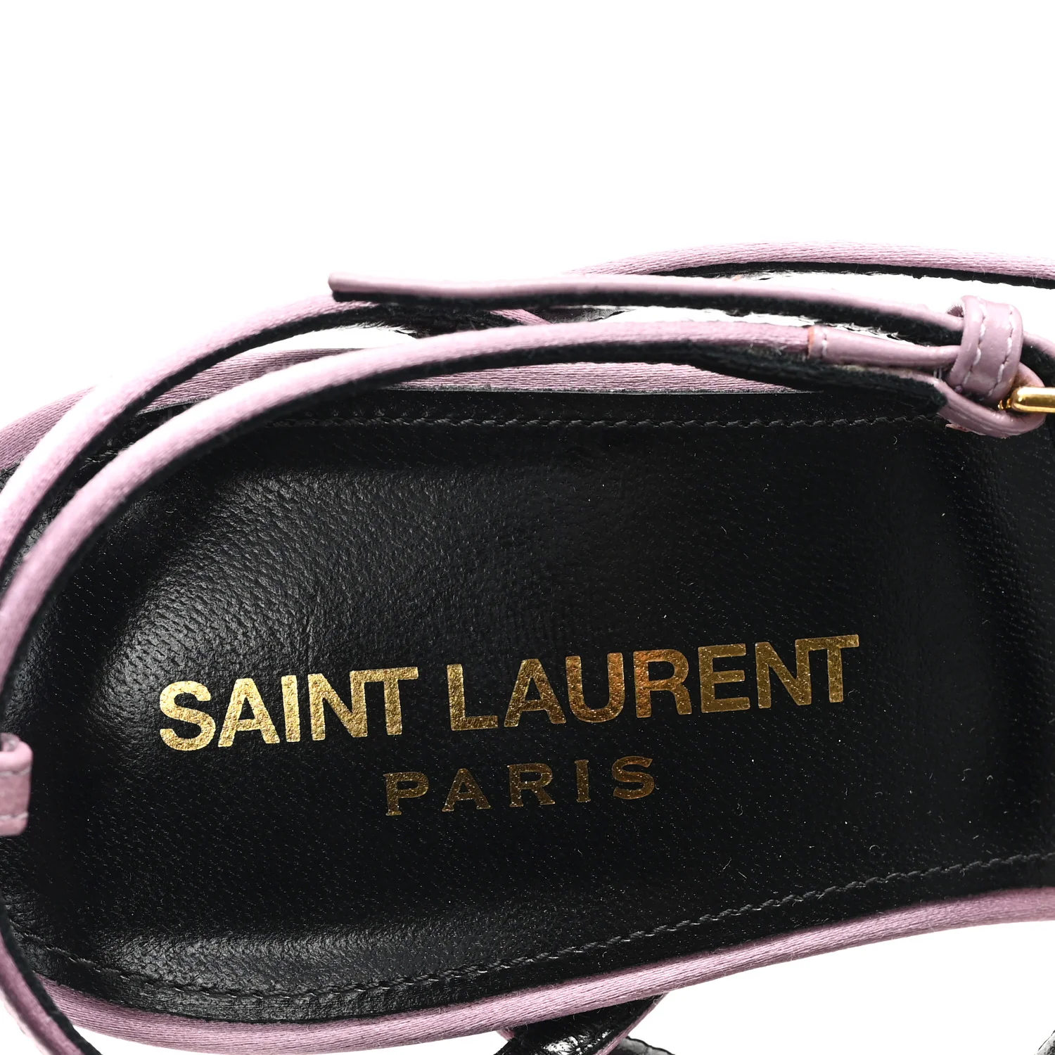 Crepe Satin Dive 110 Mule Sandals 38.5 Ancient Pink - Top Club