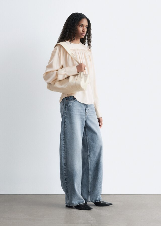& Other Stories GATHERED BLOUSE