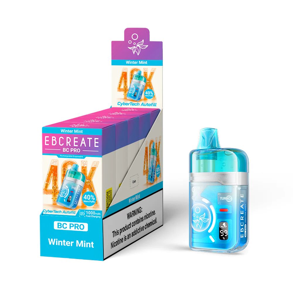 EBCREATE BC PRO Rechargeable Disposable Vape (All Flavours)