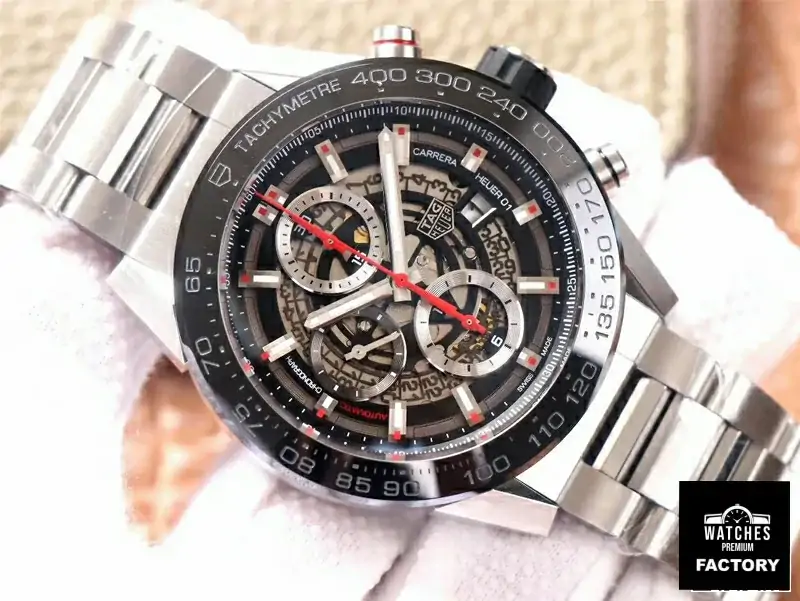 TAG Heuer Carrera CAR2A1W.BA0703 XF Factory Black Dial